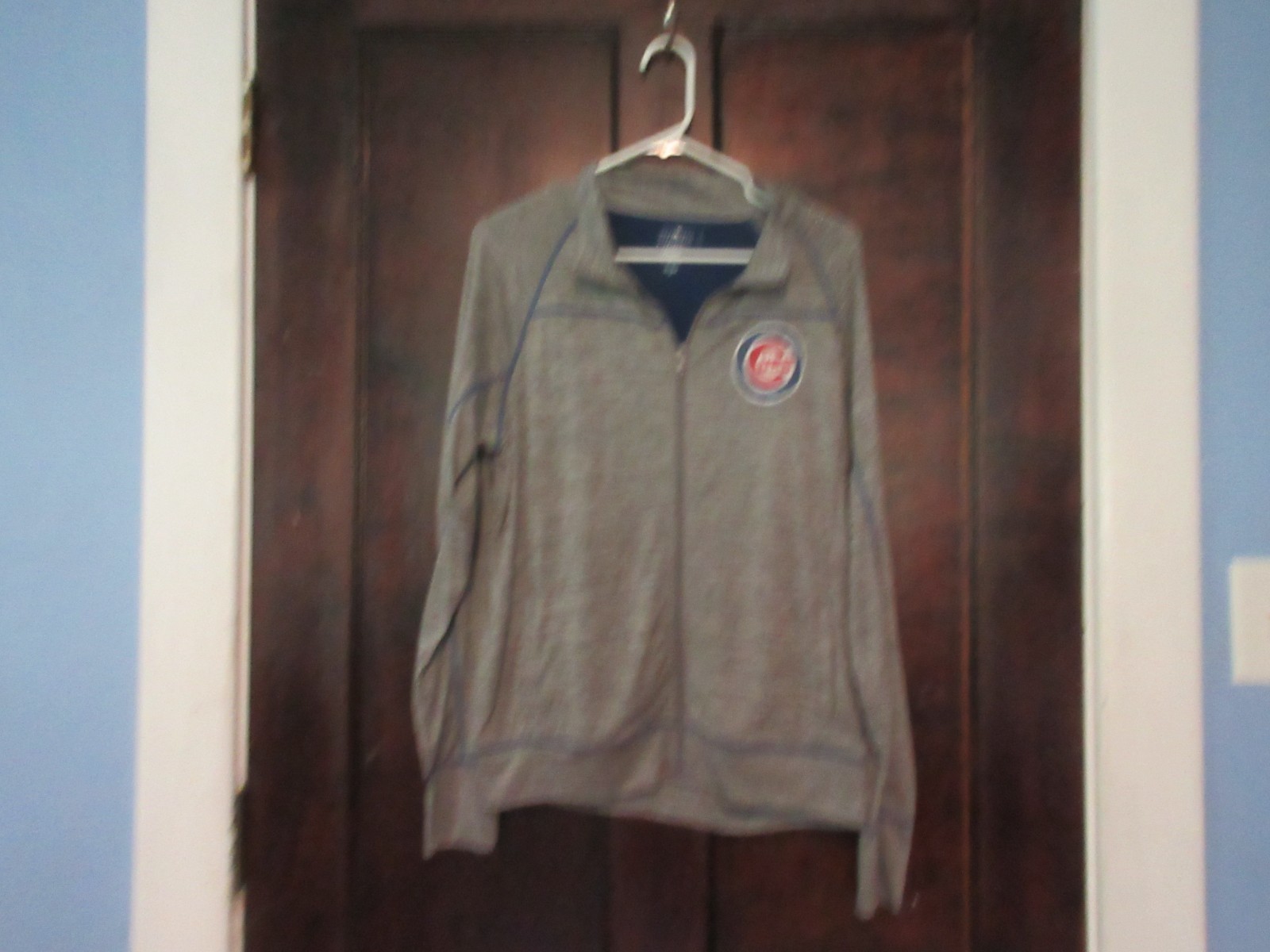 Genuine Merchandise Campus Lifestyle Medium Shirt Chicago Cubs Gray Blue New