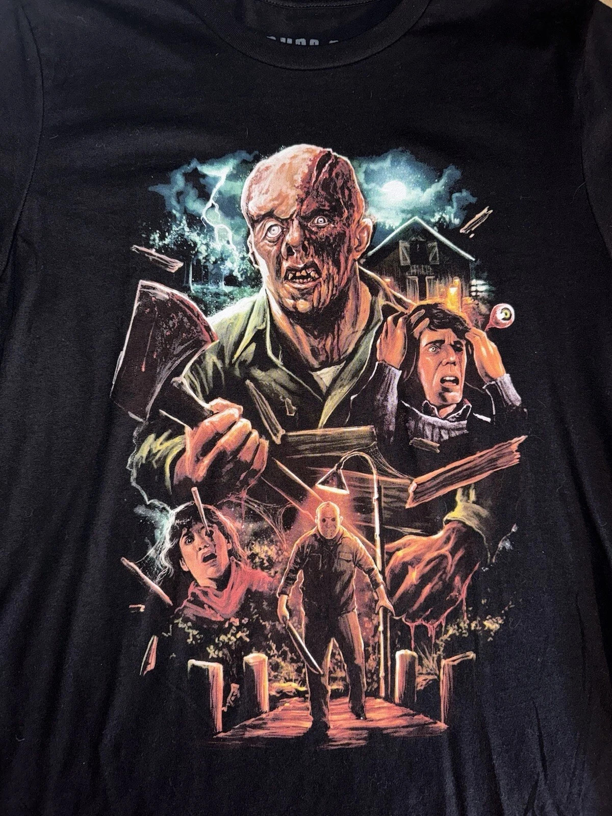 Friday The 13th Part III Terror Threads Shirt Size Large Hours Of Terror