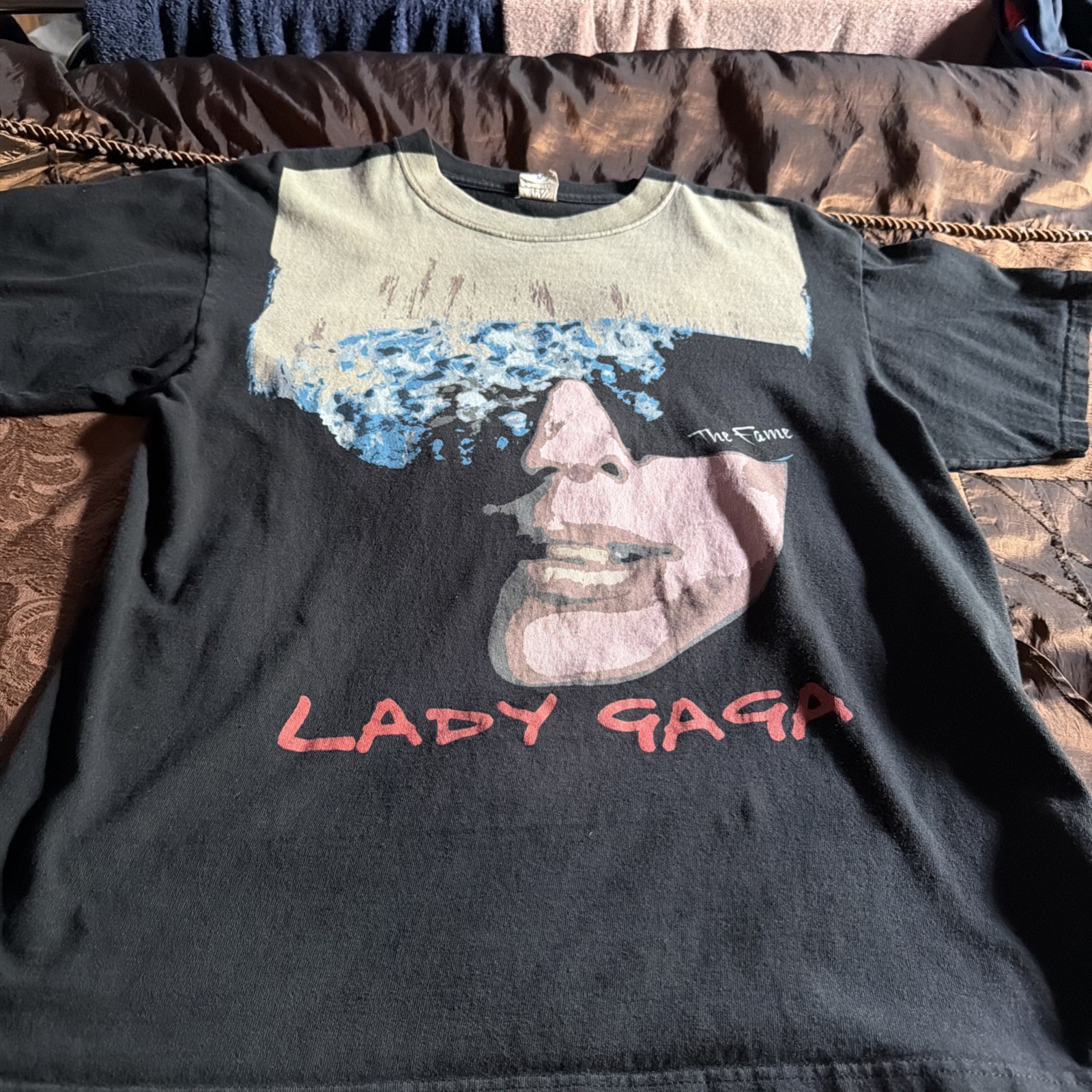 2009 Lady Gaga Monster Ball Tour T Shirt Dance In The Dark Large