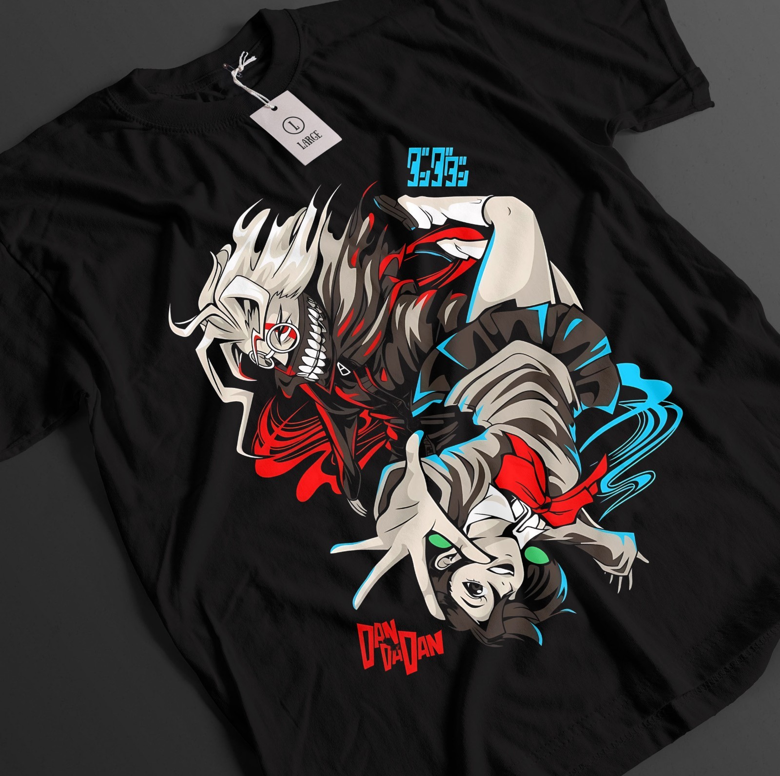 Dandadan T-shirt Okarun Shirt Momo Seiko Ayase Top Aira Turbo Granny Unisex Tee