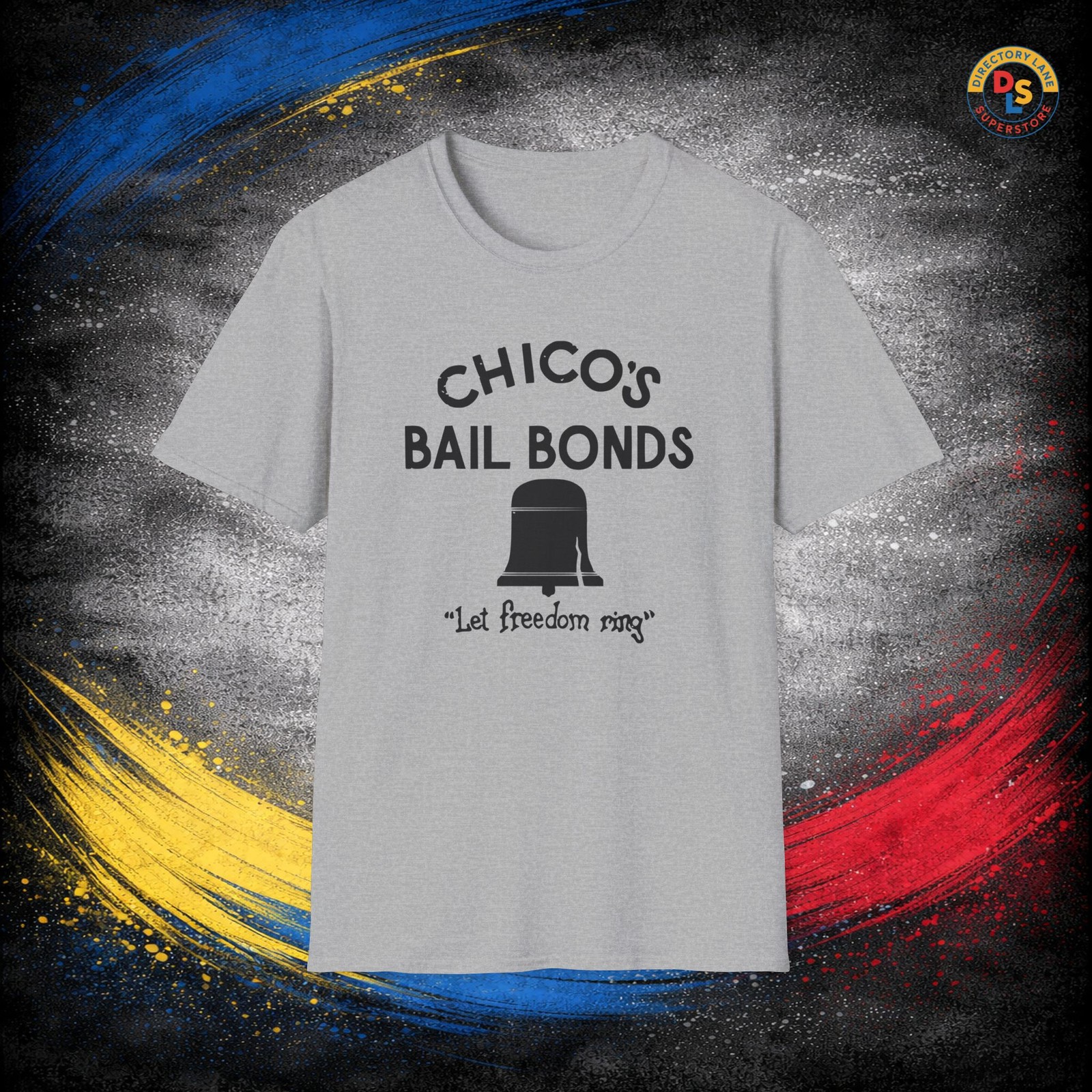 Chico’s Bail Bonds T-Shirt Bad News Bears Movie Unisex Softstyle Tee