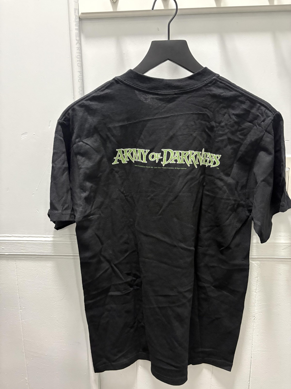 Vintage Army of Darkness Shirt Mens Medium Black Graphic Evil Dead 2005 00s