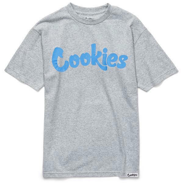 NWT Berner Cookies Clothing SF Original Logo Heather/Blue Tee