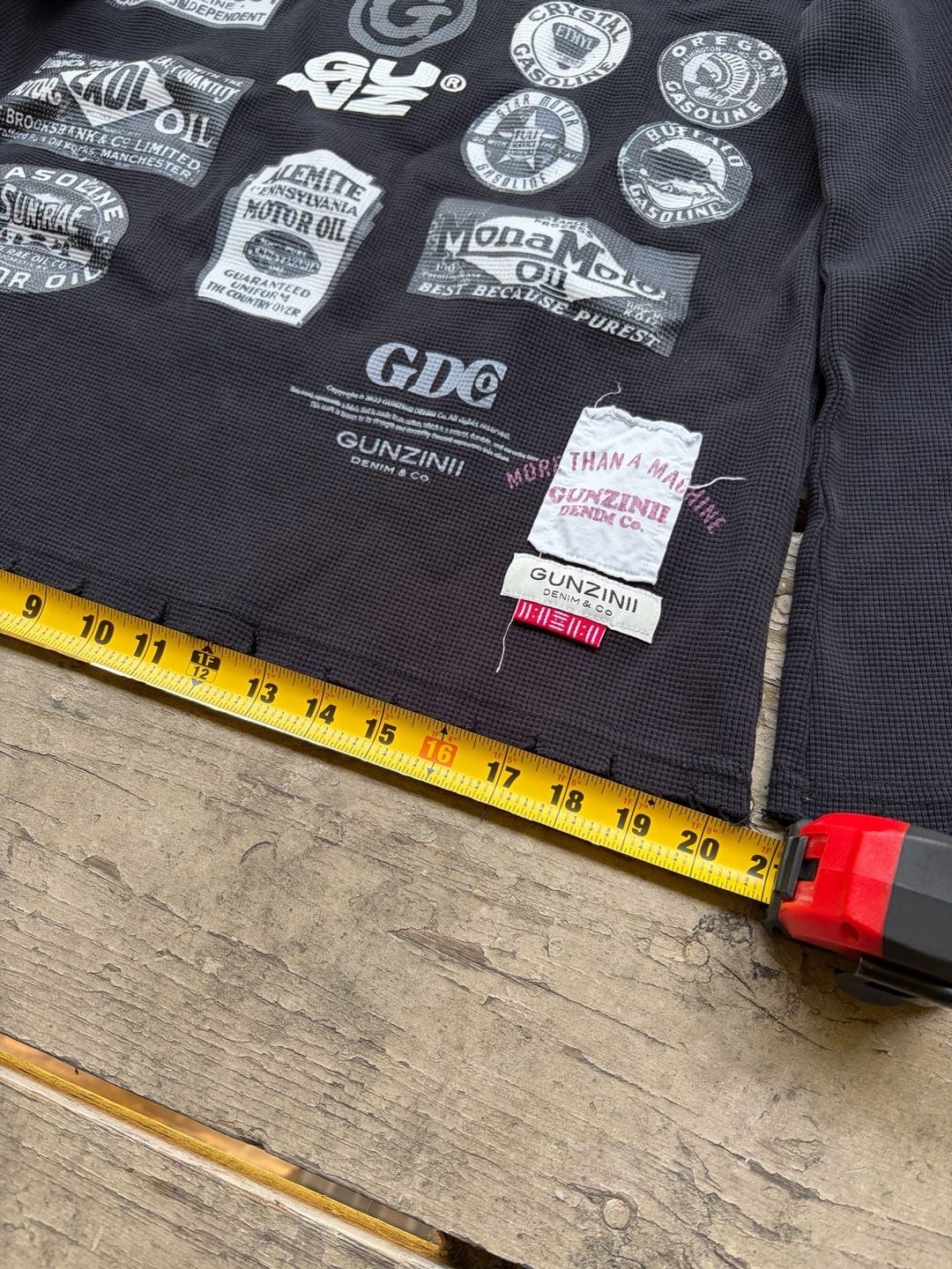 GUNZINII Graphic Racing Long Sleeve Thermal