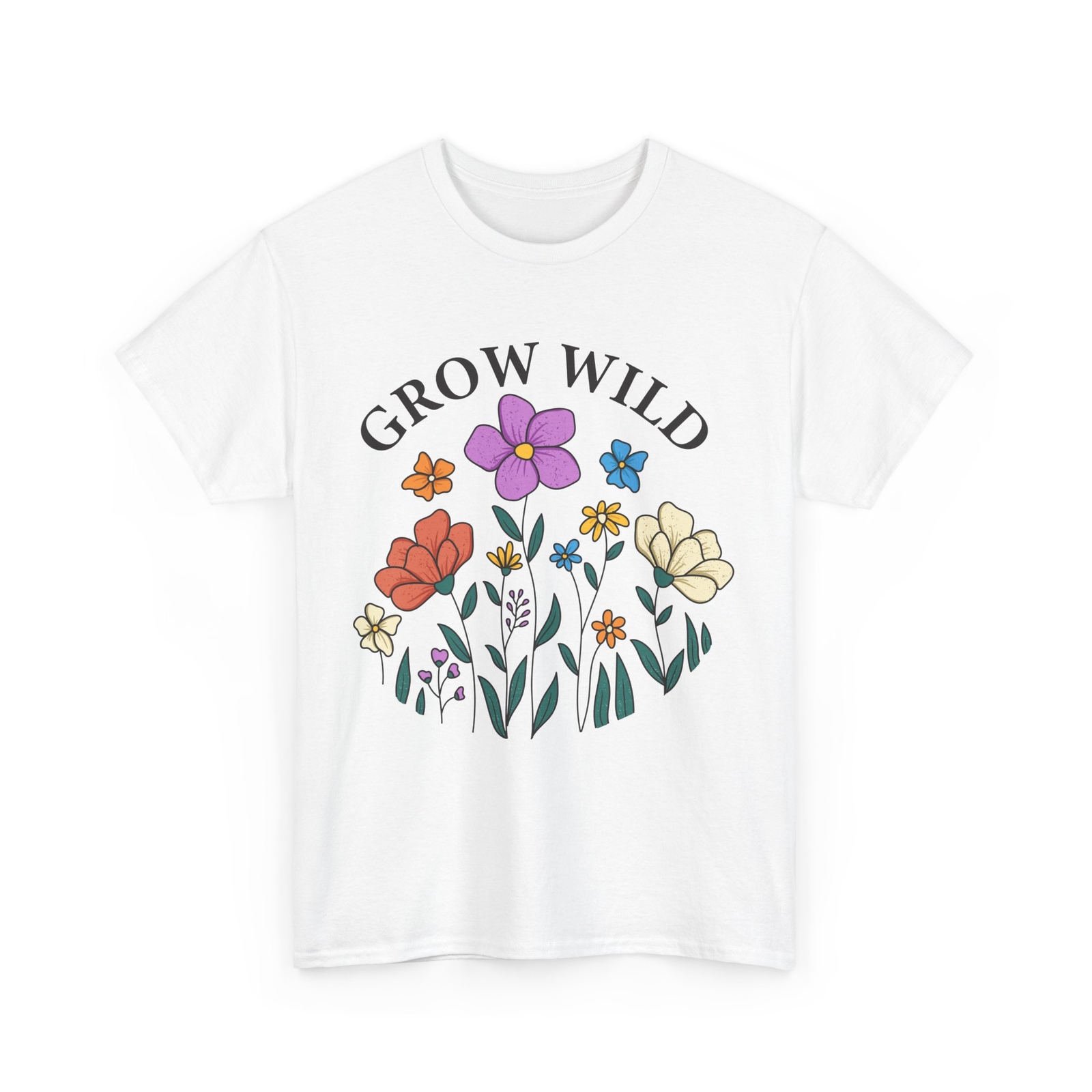 Springtime Joy T-Shirt | Blooming Nature & Sunshine Lover Tee | Grow Wild