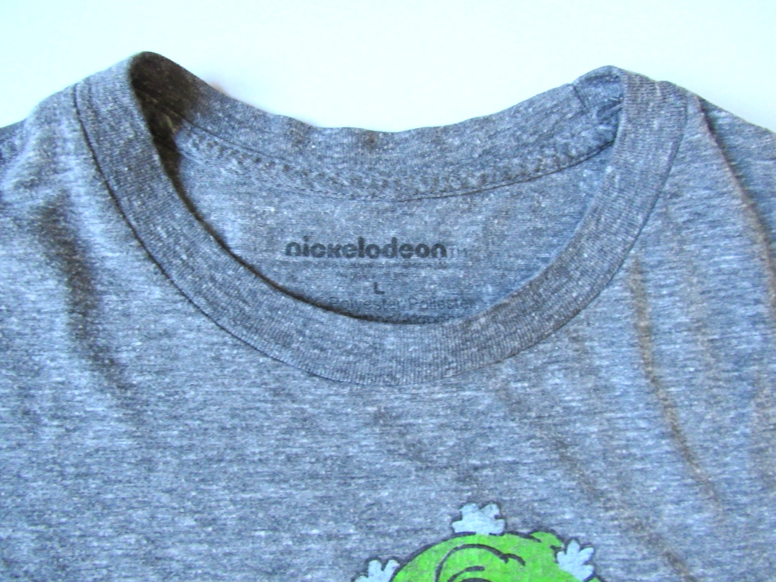 Nickelodeon Tee Character Mash Up Graphic T Shirt Rugrats Ren Stimpy L Large