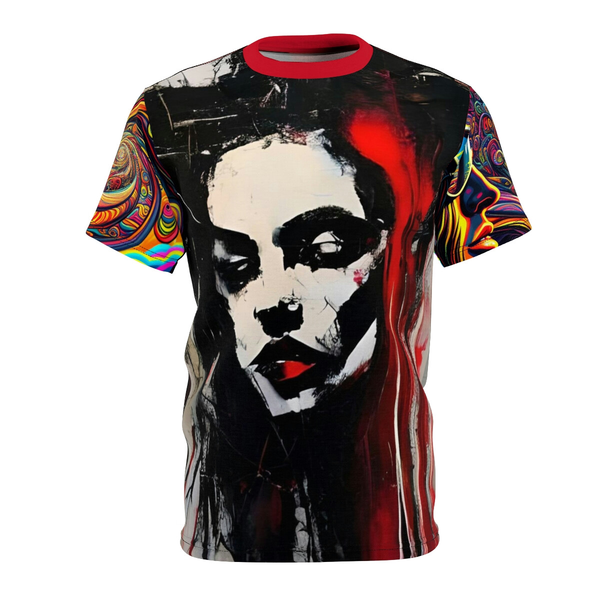 microfiber lightweight t-shirt Unisex AOP Cut & Sew Tee