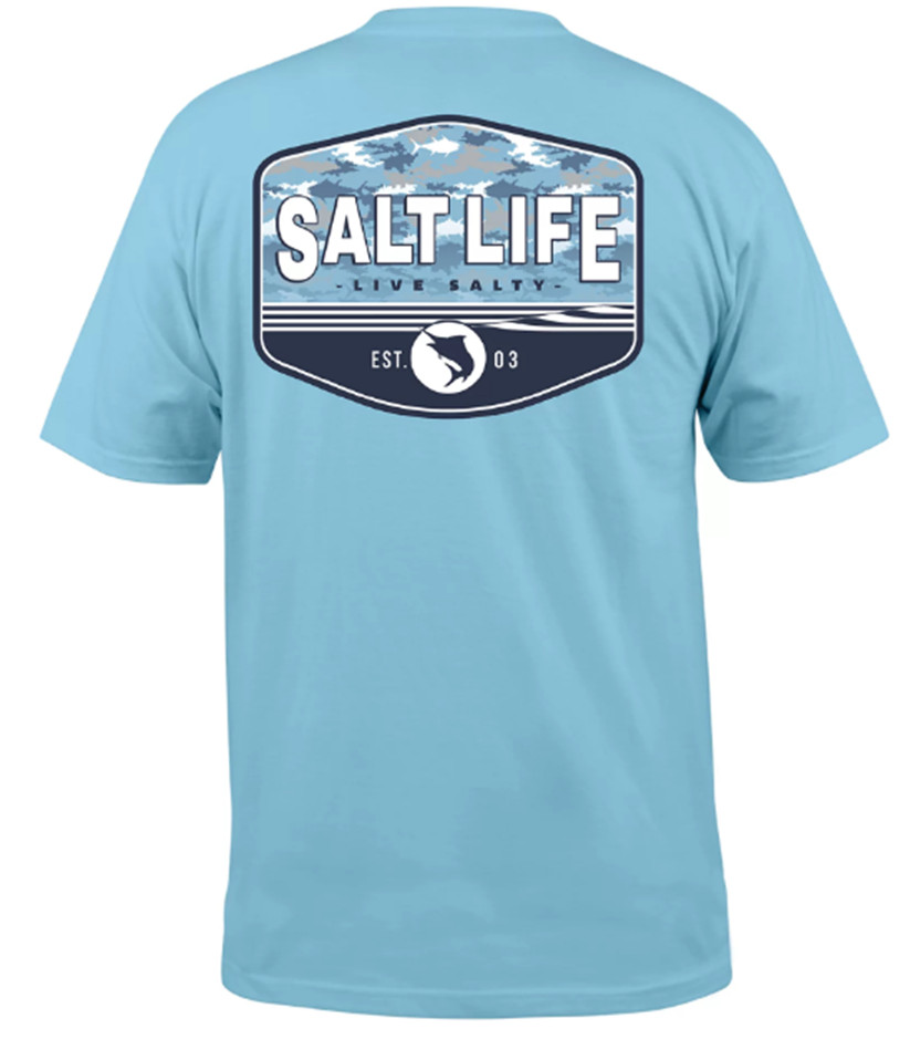 Mens Salt Life Aquatic Journey Graphic Short Sleeve T-Shirt – Large Tall – NWT