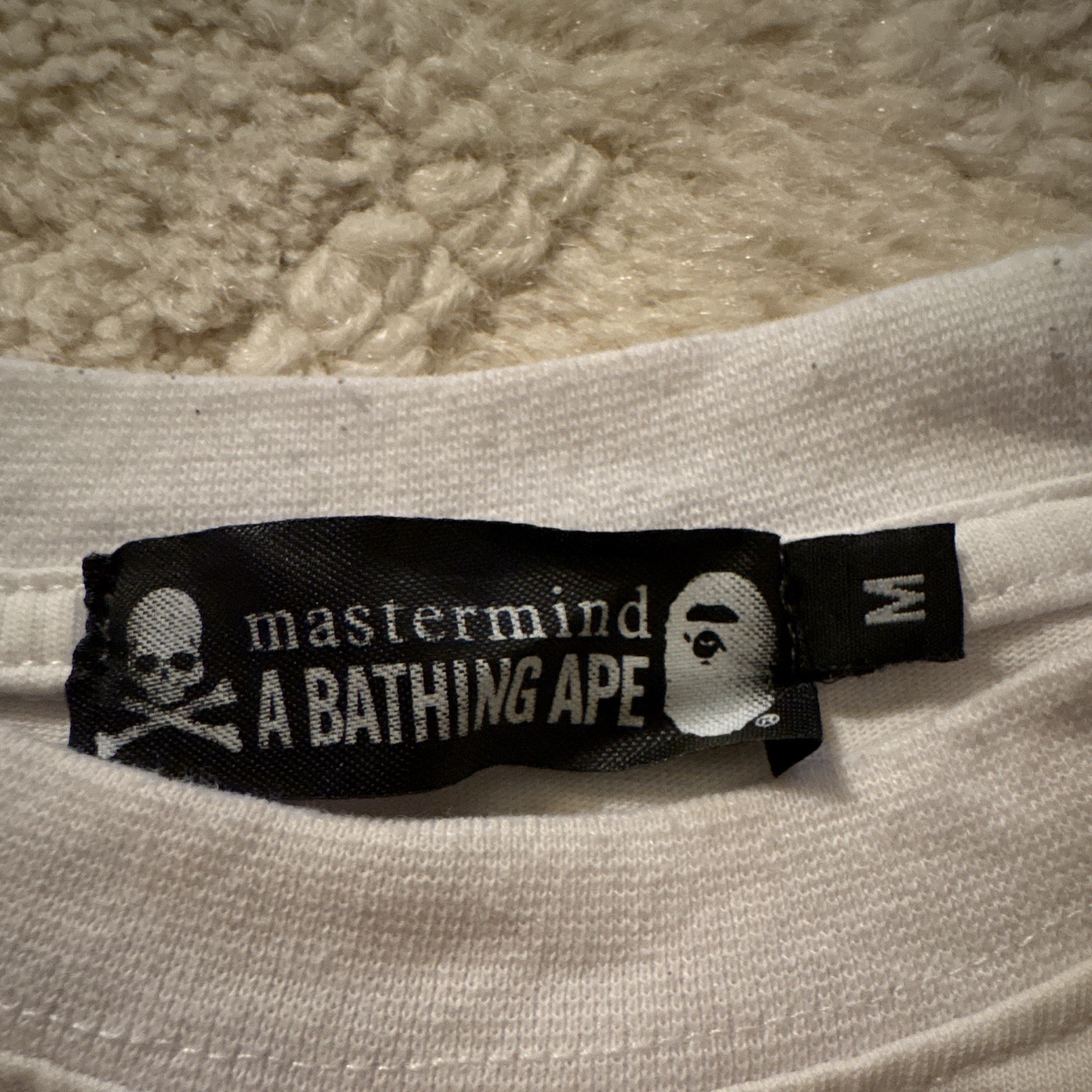 A Bathing Ape BAPE X Mastermind 15th anniversary t shirt size S
