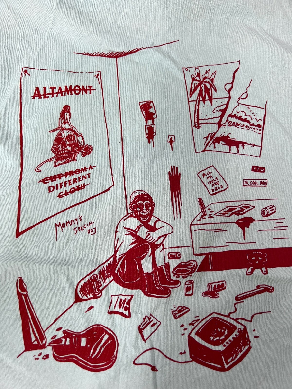 ALTAMONT MENS CUT FROM A DIFFERENT CLOTH T SHIRT