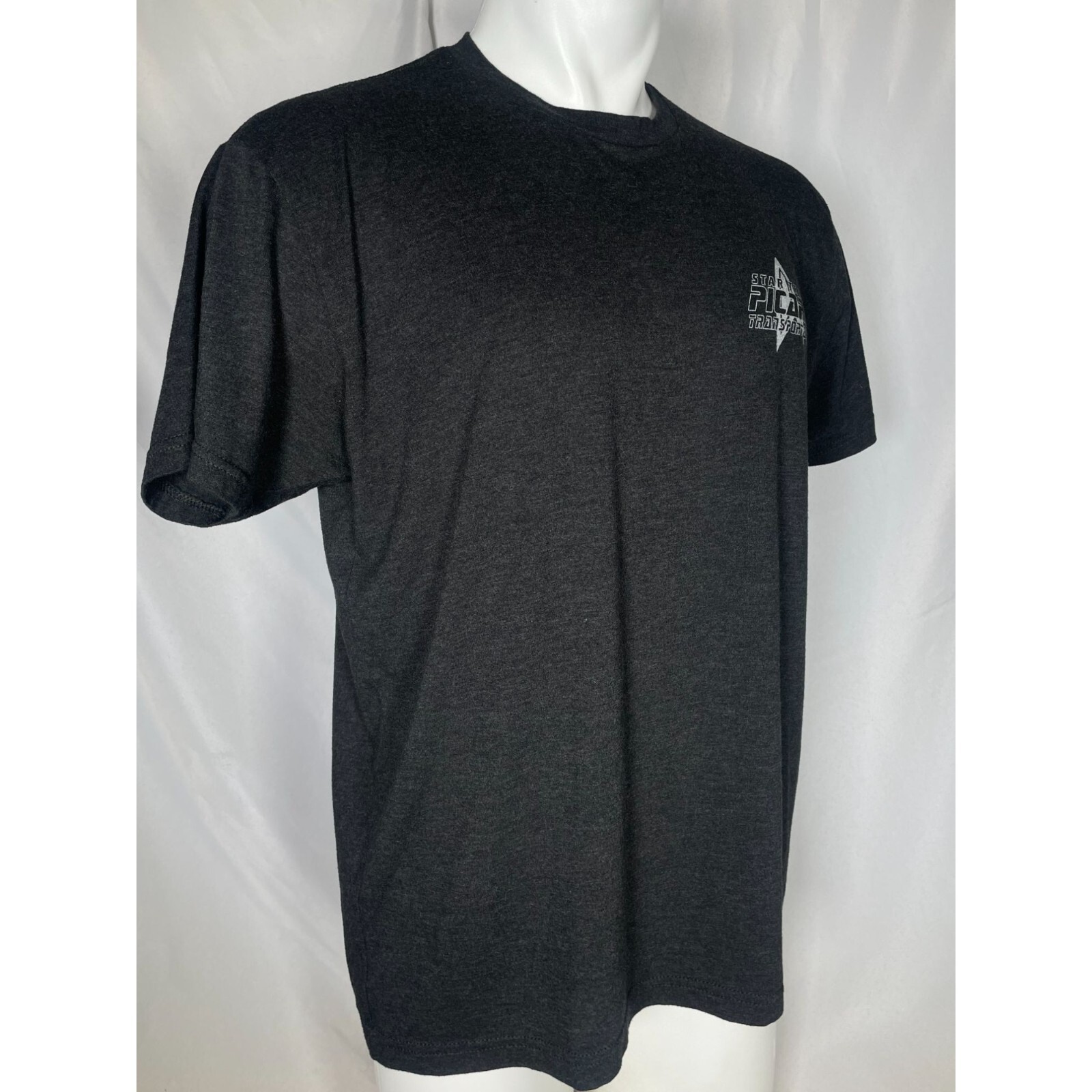 Star Trek Picard TV Show Paramount Transportation Crew Black T-Shirt Men’s LARGE