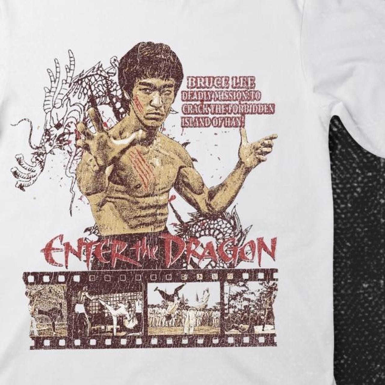 Bruce lee enter the dragon tshirt, vintage movie tshirt