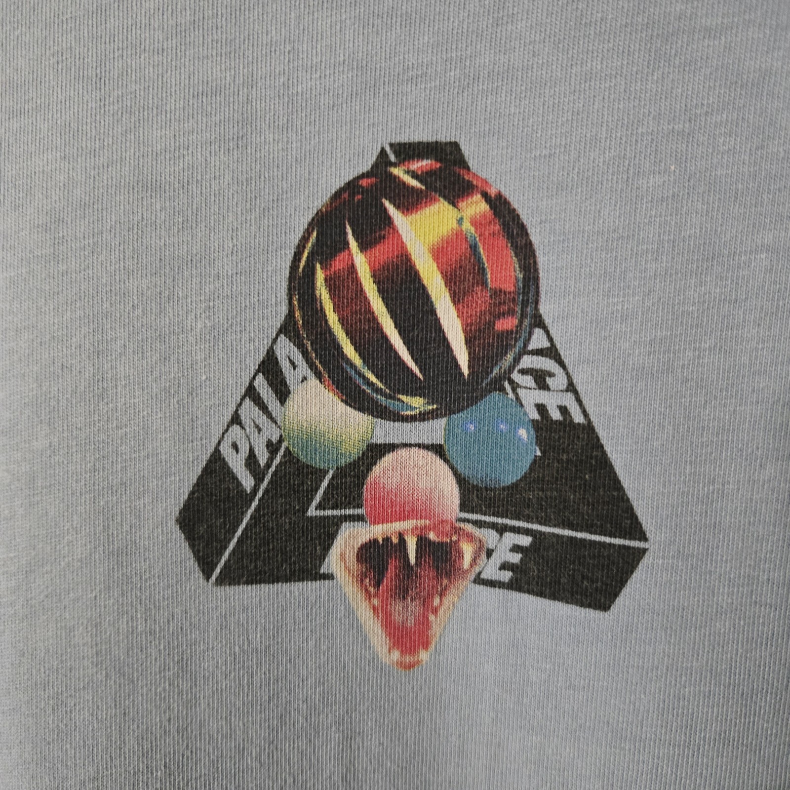 Palace “Sans Ferg” Long Sleeve Tee– Blue Size M