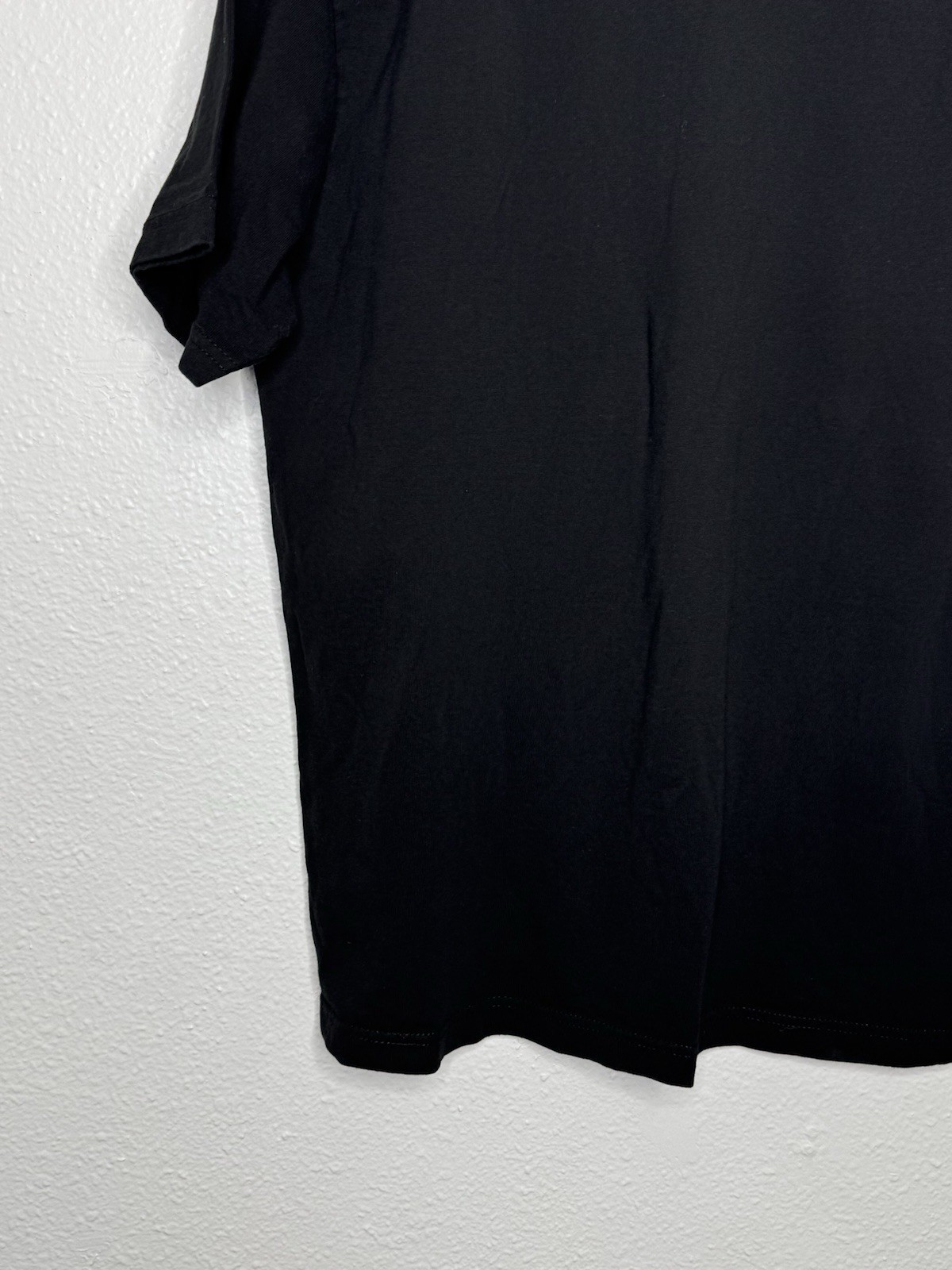 Shaka Wear 7.5 oz Max Heavyweight Short Sleeve T-Shirt Black Crewneck Size L