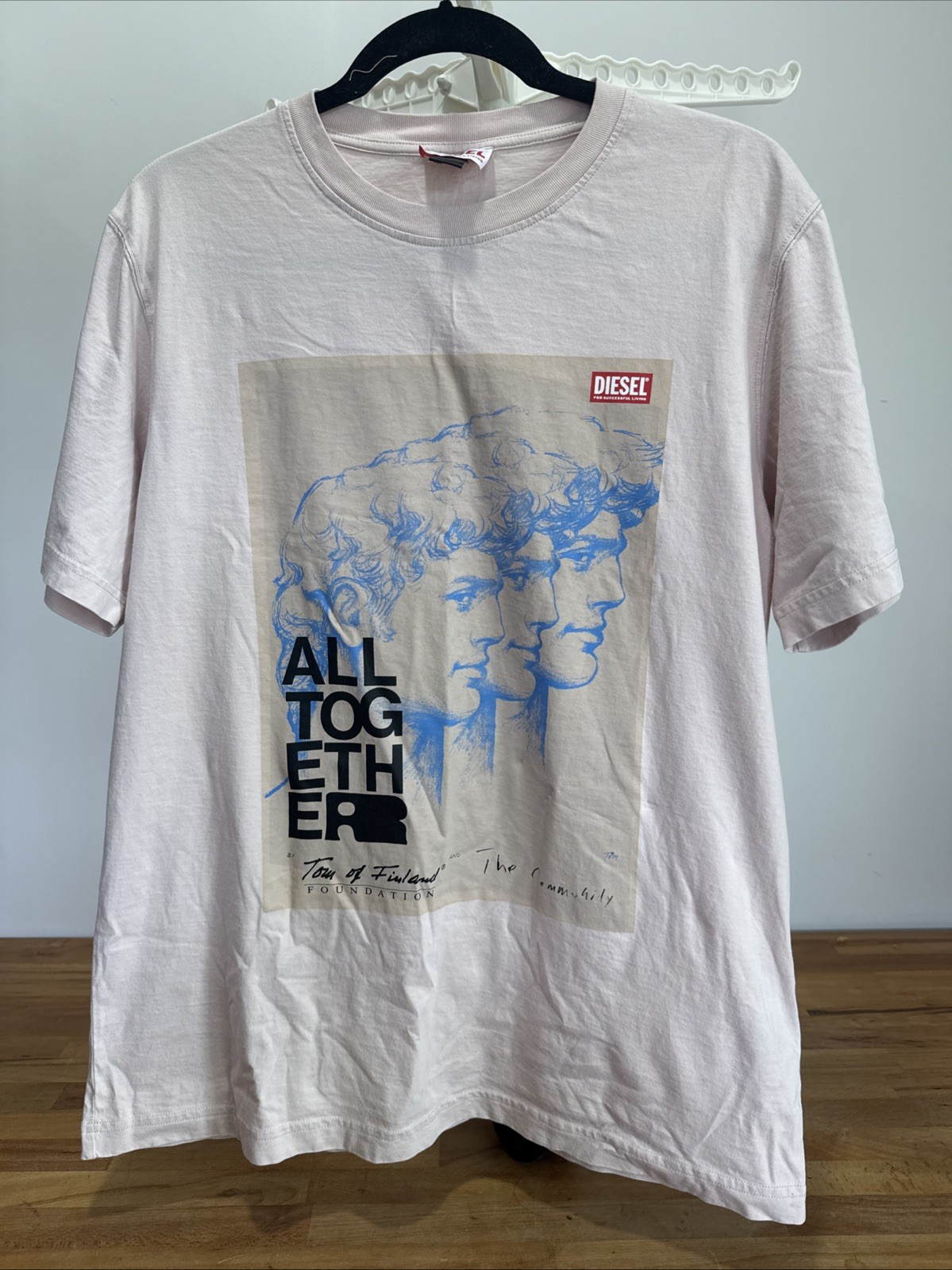 Diesel X Tom Of Finland Gay Pride Limited Edition T-Shirt Medium“All Together”
