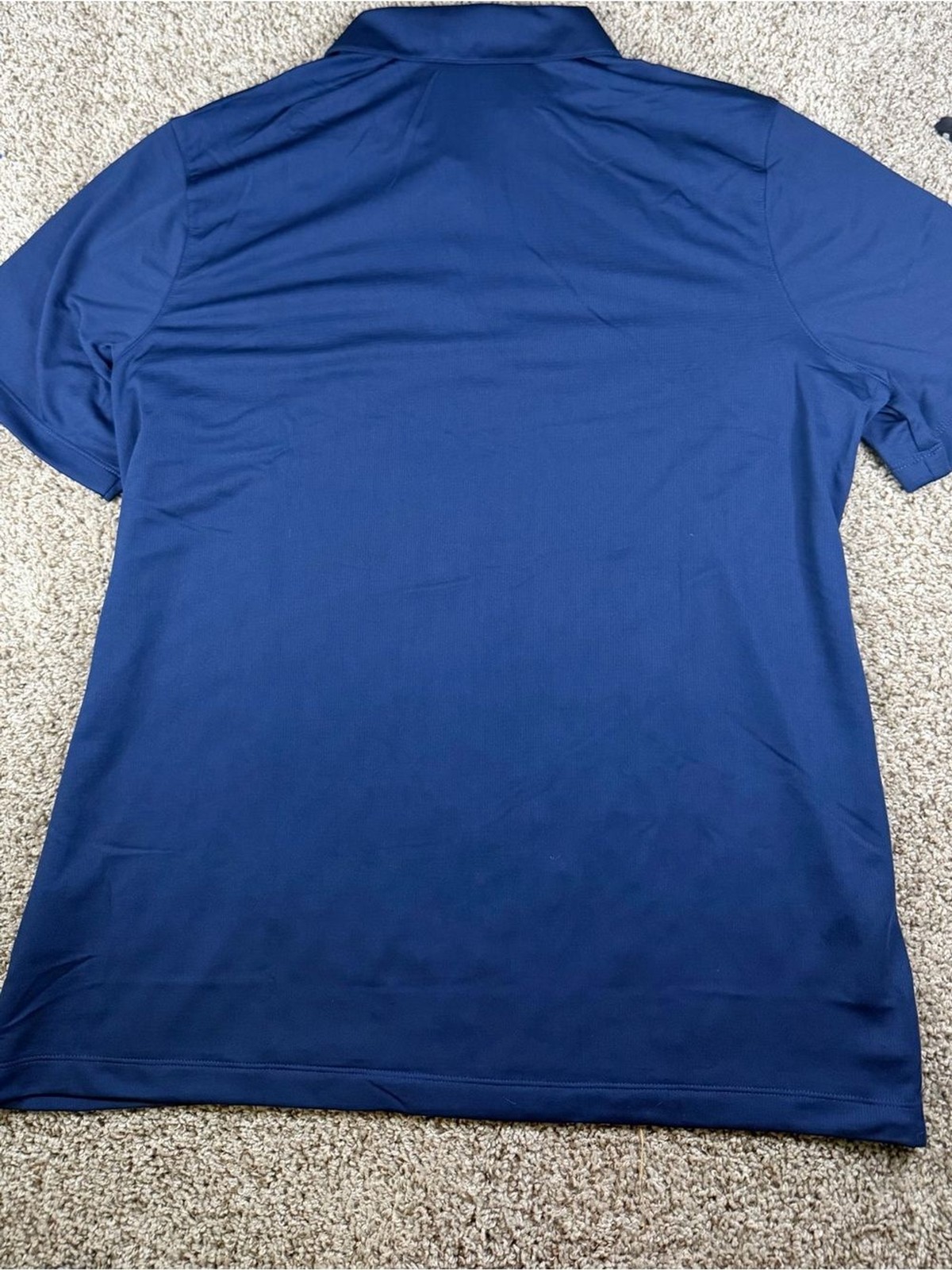 Nike Dri-FIT Polo Shirt in navy blue, men’s size XL.