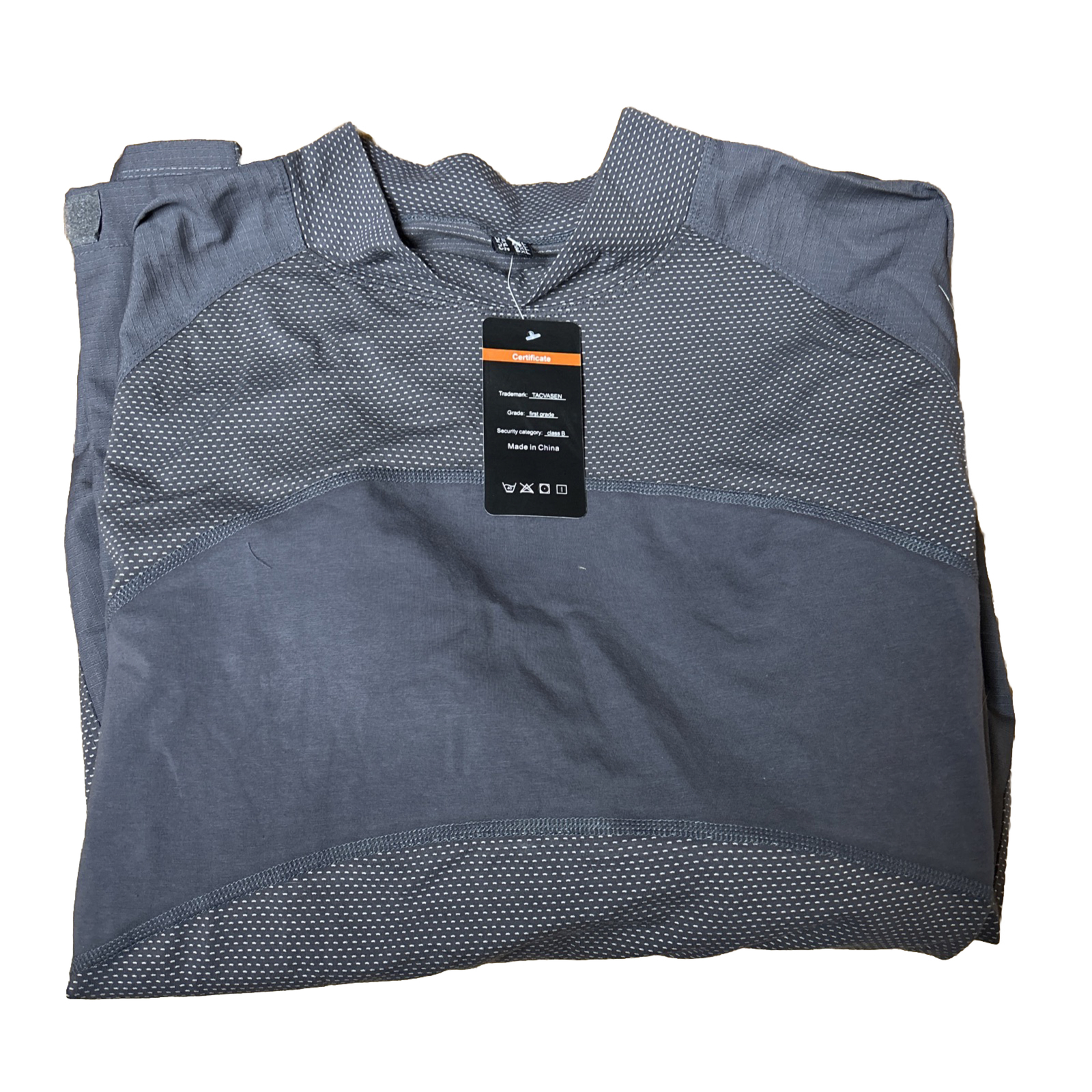 TacVasen Tactical Shirt Men’s 2XL First Grade Class B Long Sleeve Mock Neck