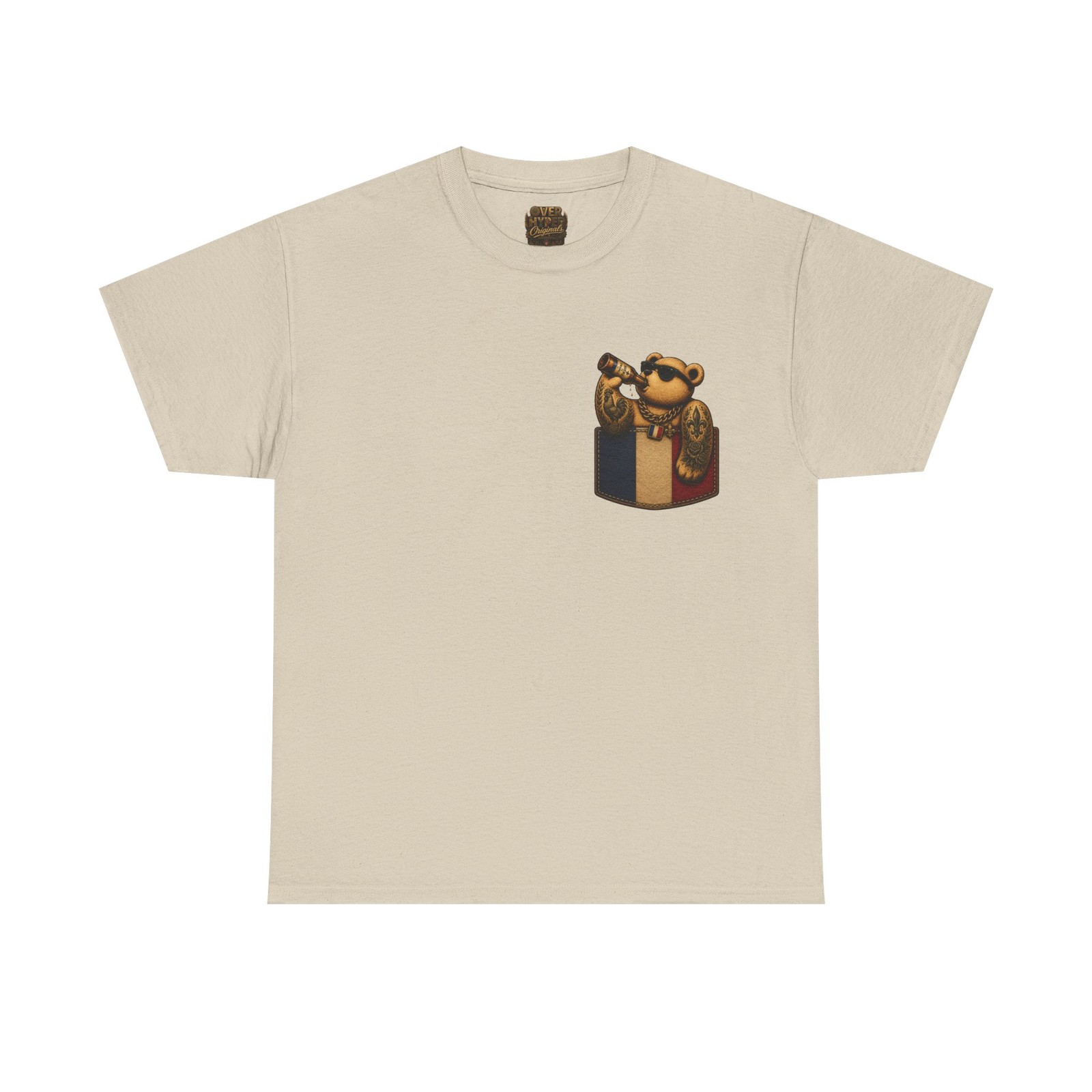 FRANCE-Over Hyped Originals Out Of Pocket World Cup Collection Graphic T-Shirt