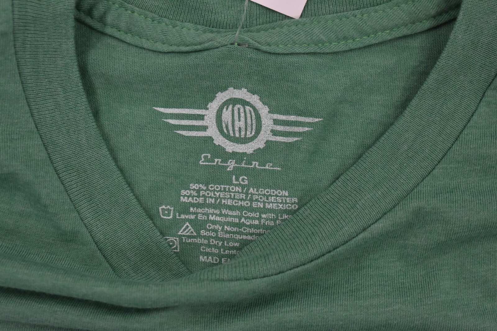 Mad Engine Mens Mexico #16 Soccer Fit Tee Shirt NWT M, L, 2XL