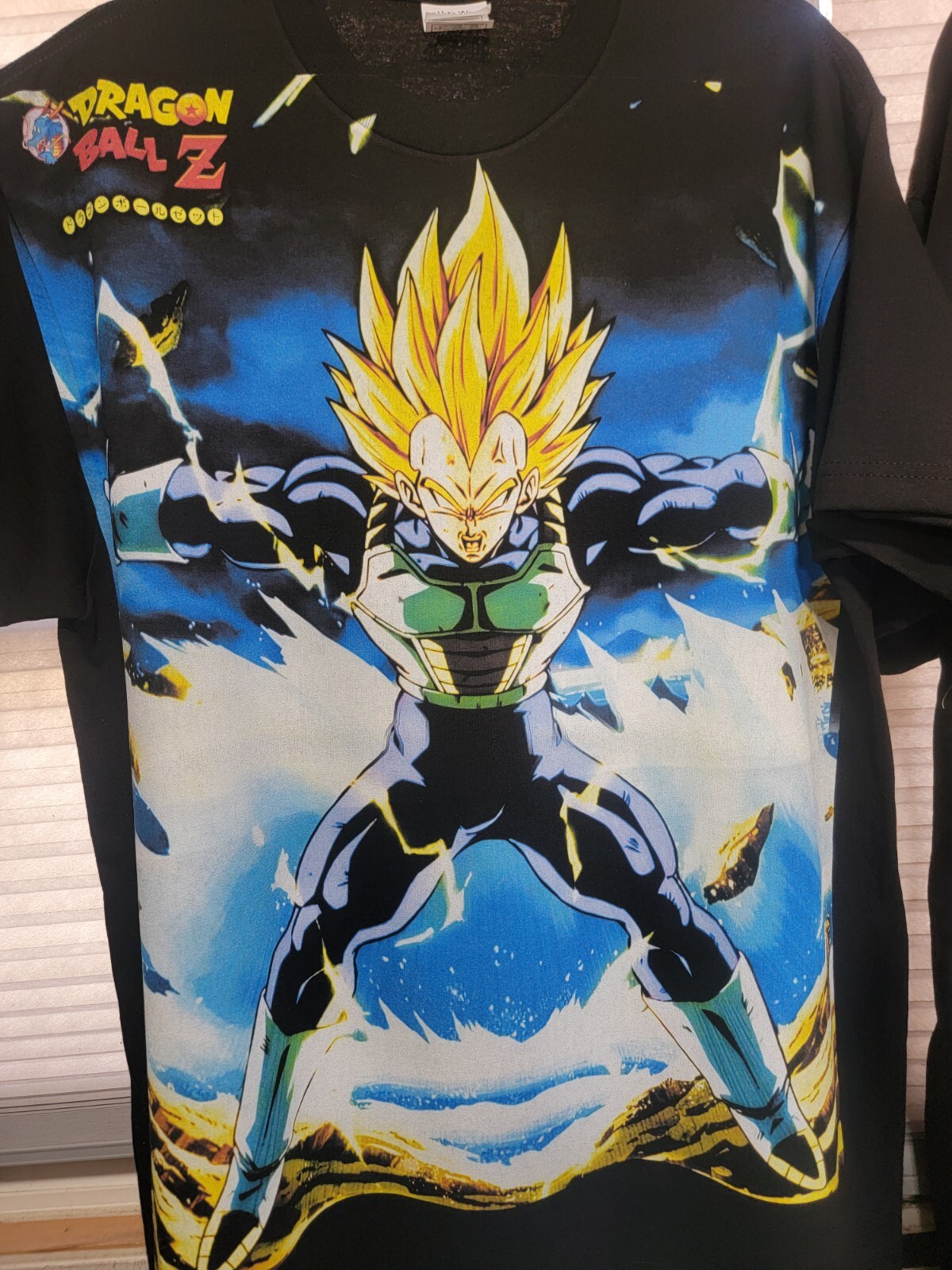 VEGETA ON A SHAKA HEAVYWEIGHT GARMET DYED T SHIRT “MODERN”