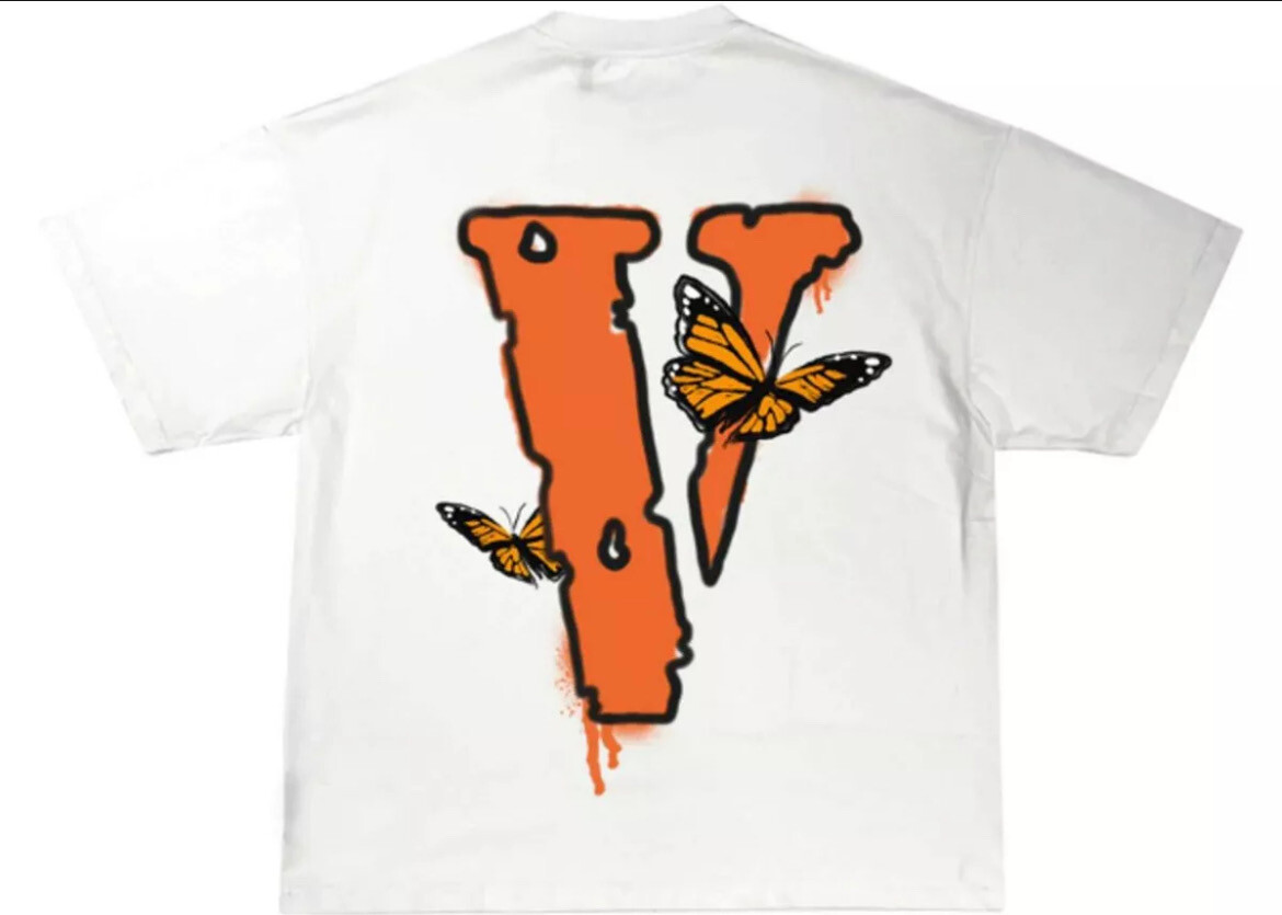 Juice Wrld Butterfly Tee White Brand New 100% Authentic *Limited*