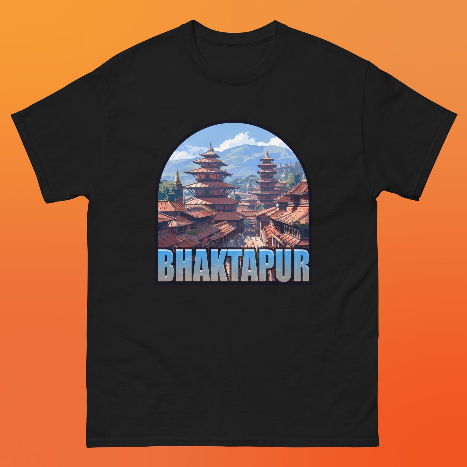 Bhaktapur Nepal – Unisex Short Sleeve T-Shirt