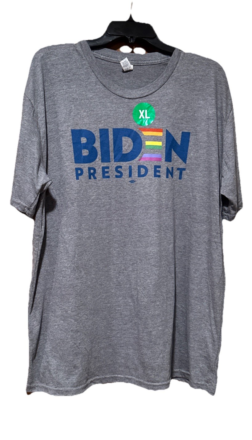 Joe Biden T Shirt XL adult Short Sleeve Cotton/polyester New