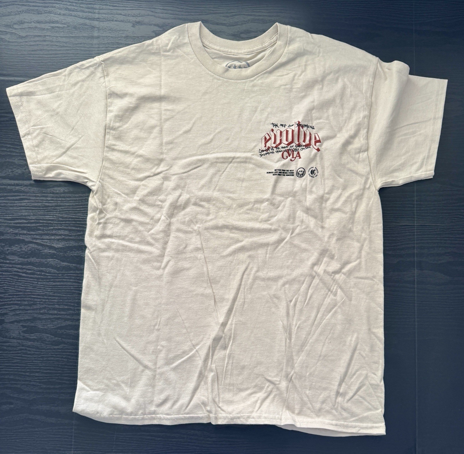 CVLA “Evolve” Graphic Tee — NWOT