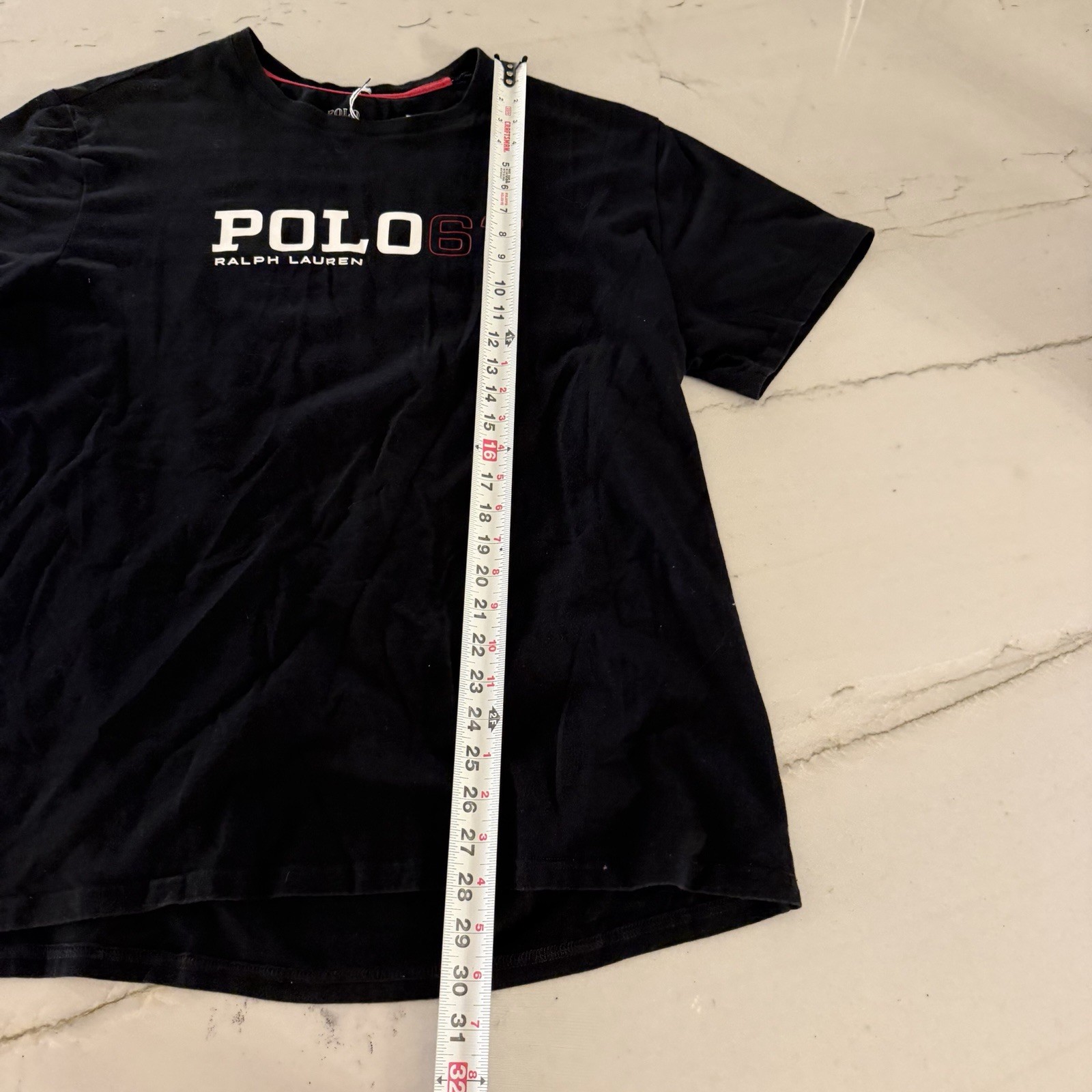 Polo Ralph Lauren Men’s Classic Fit Graphic RL 67 Pony T-Shirt Tee Black XL