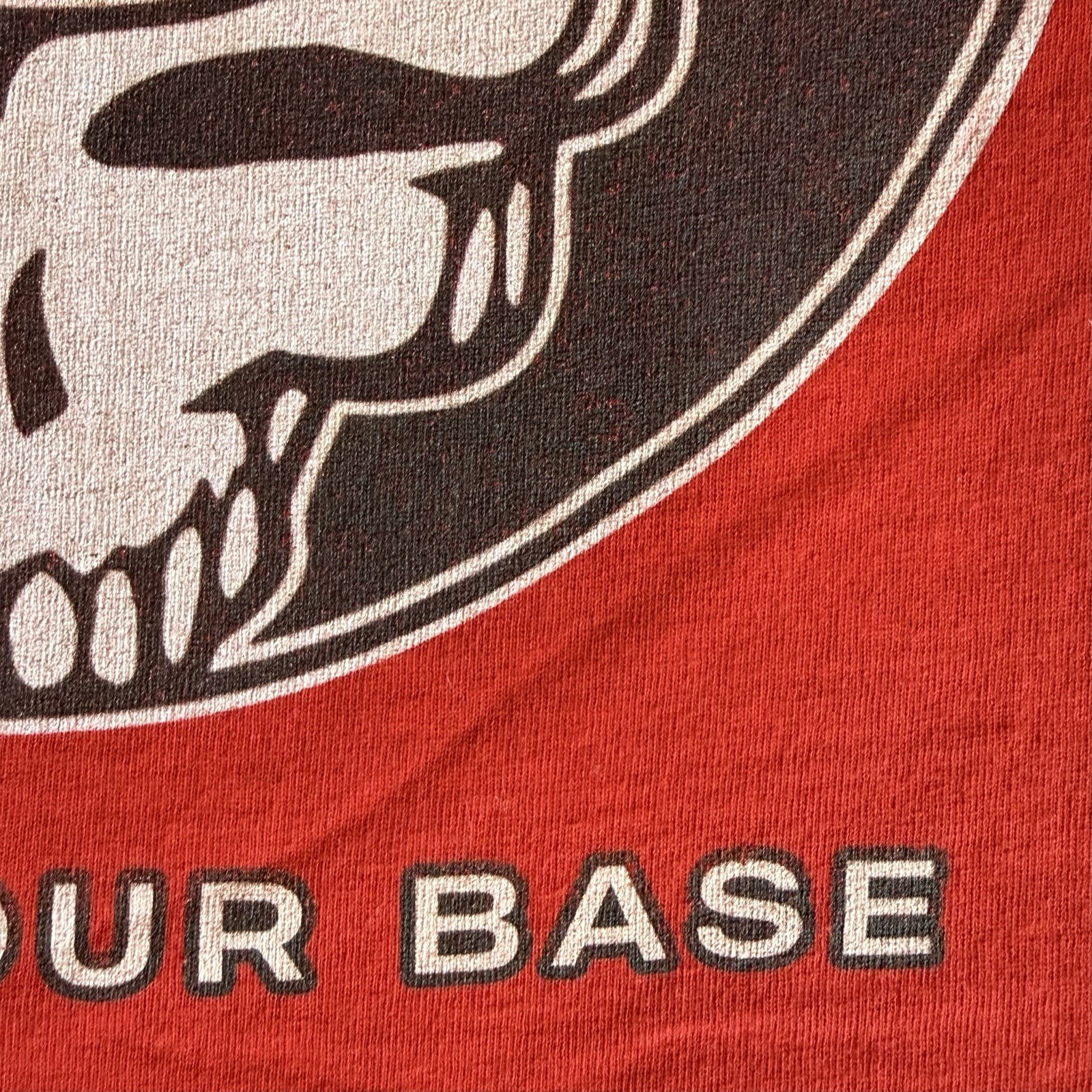 GRATEFUL DEAD CINCINNATI REDS Steal Your Base Mashup T-Shirt. LARGE Preowned NV
