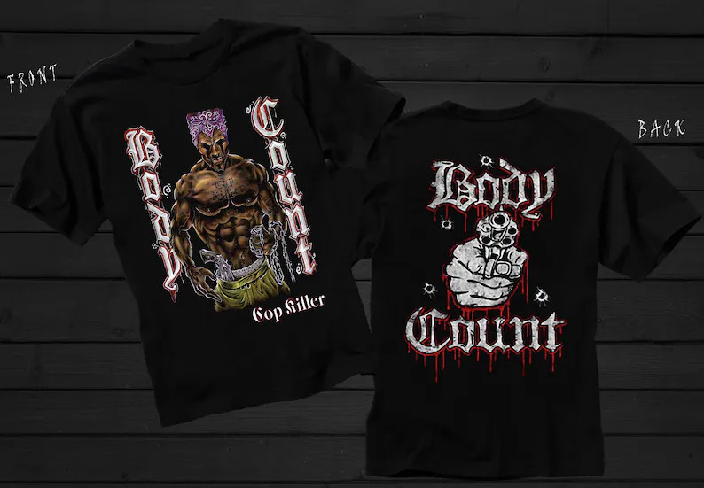 New printed T-shirt – BODY COUNT