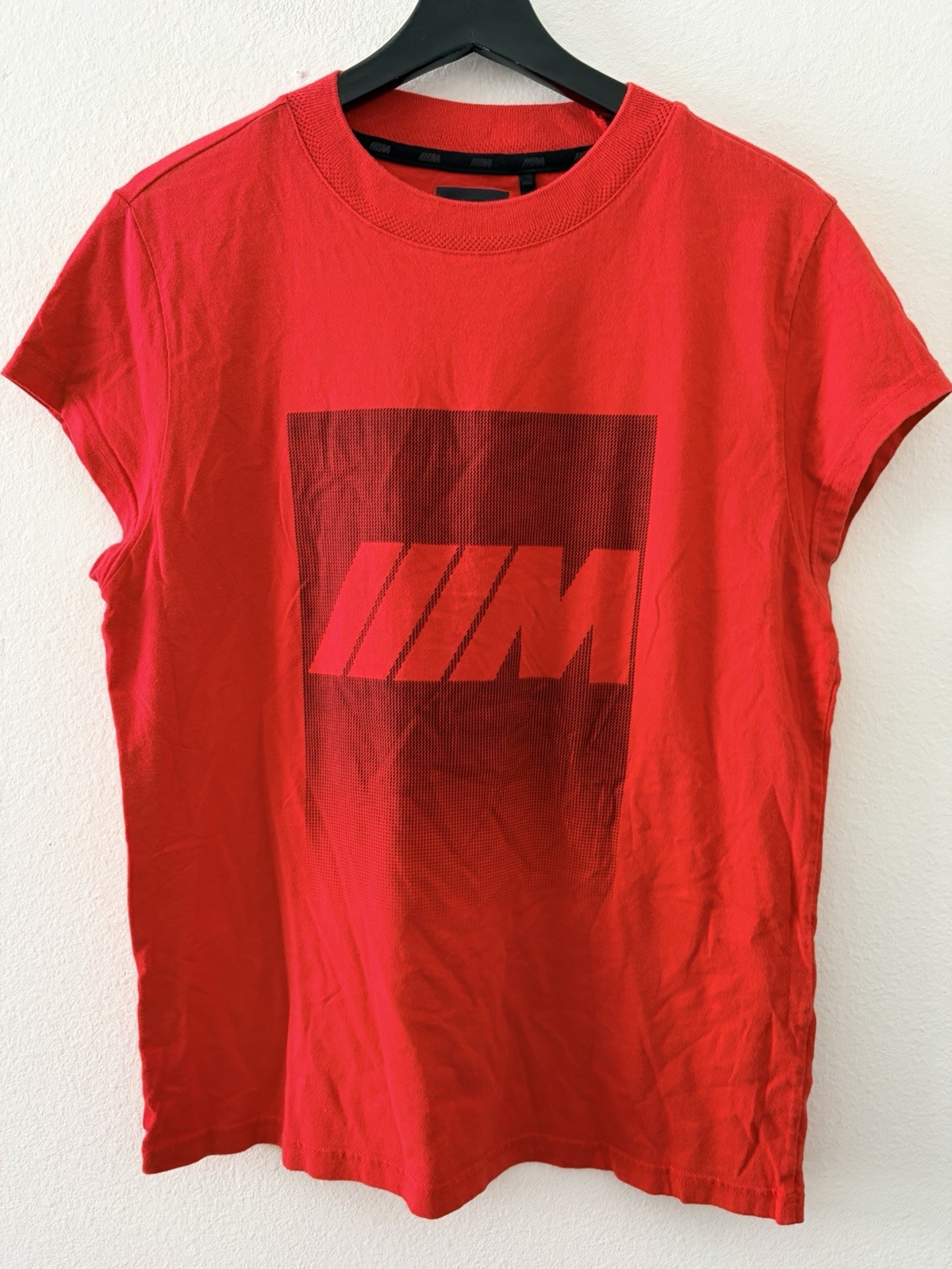 BMW M Motorsport Red Graphic T-Shirt Men’s Size XL