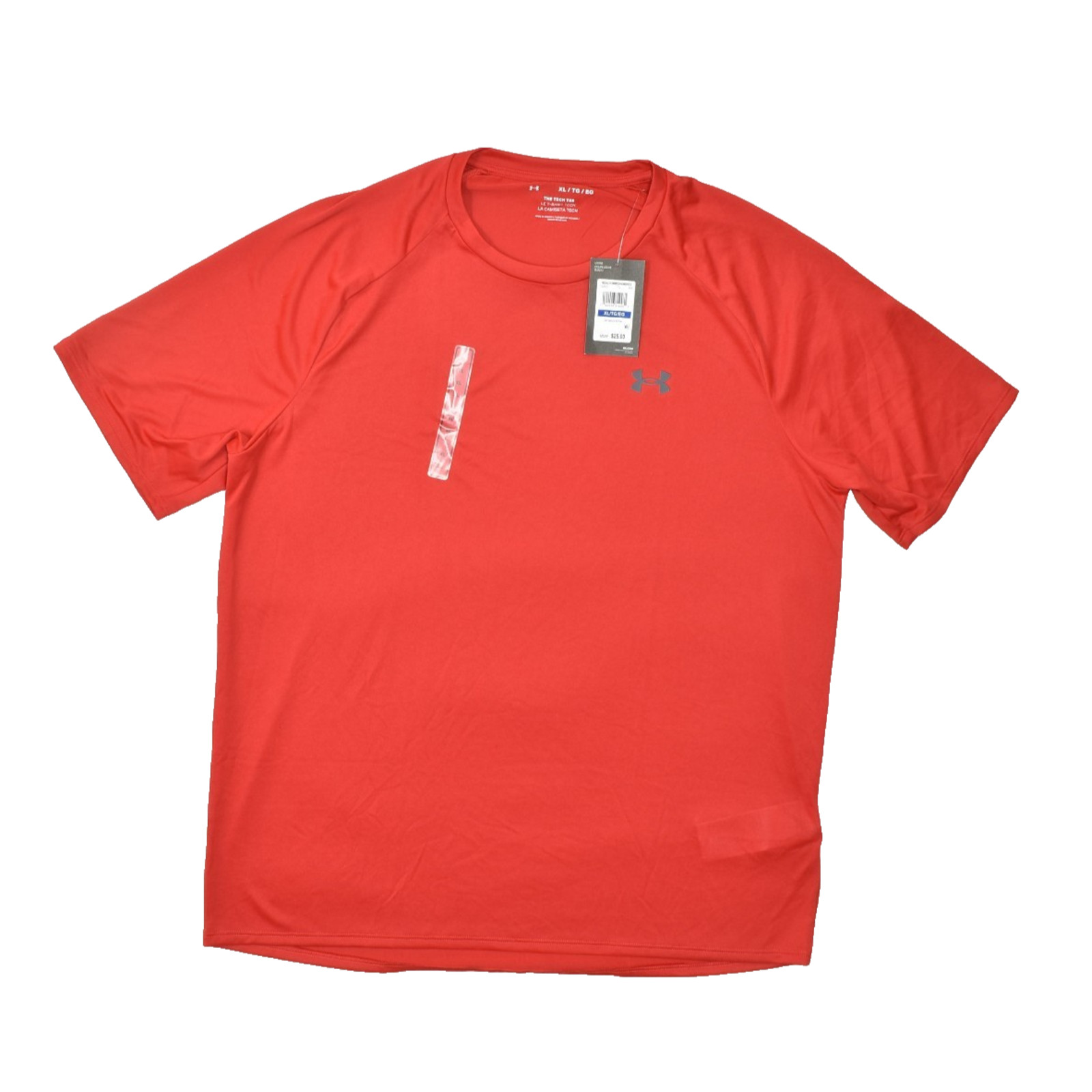 Under Armour UA Tech Tee Men’s Crew Neck Short Sleeve Athletic Fit Size XL NEW
