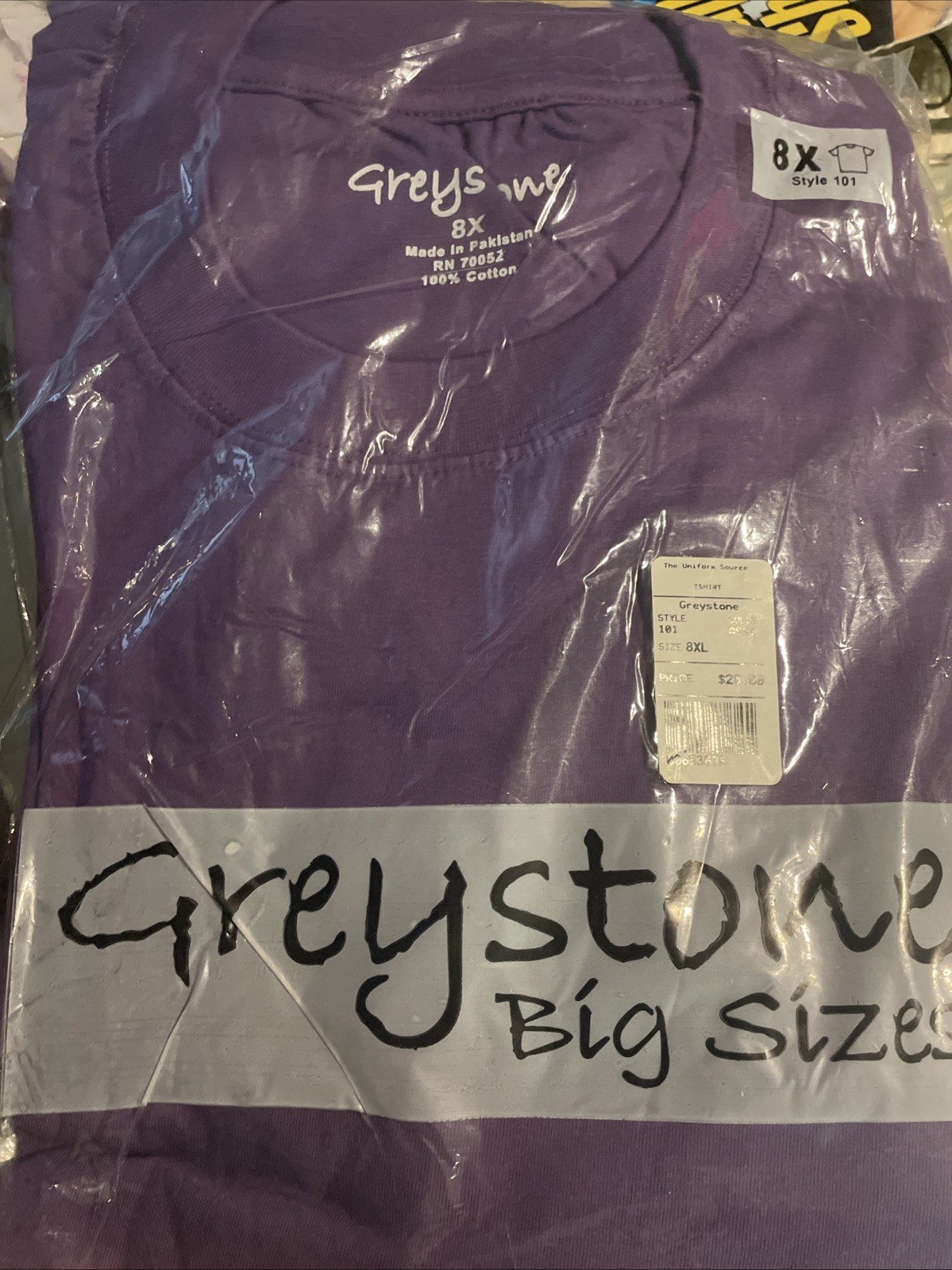 Greystone 8X Purple TShirt