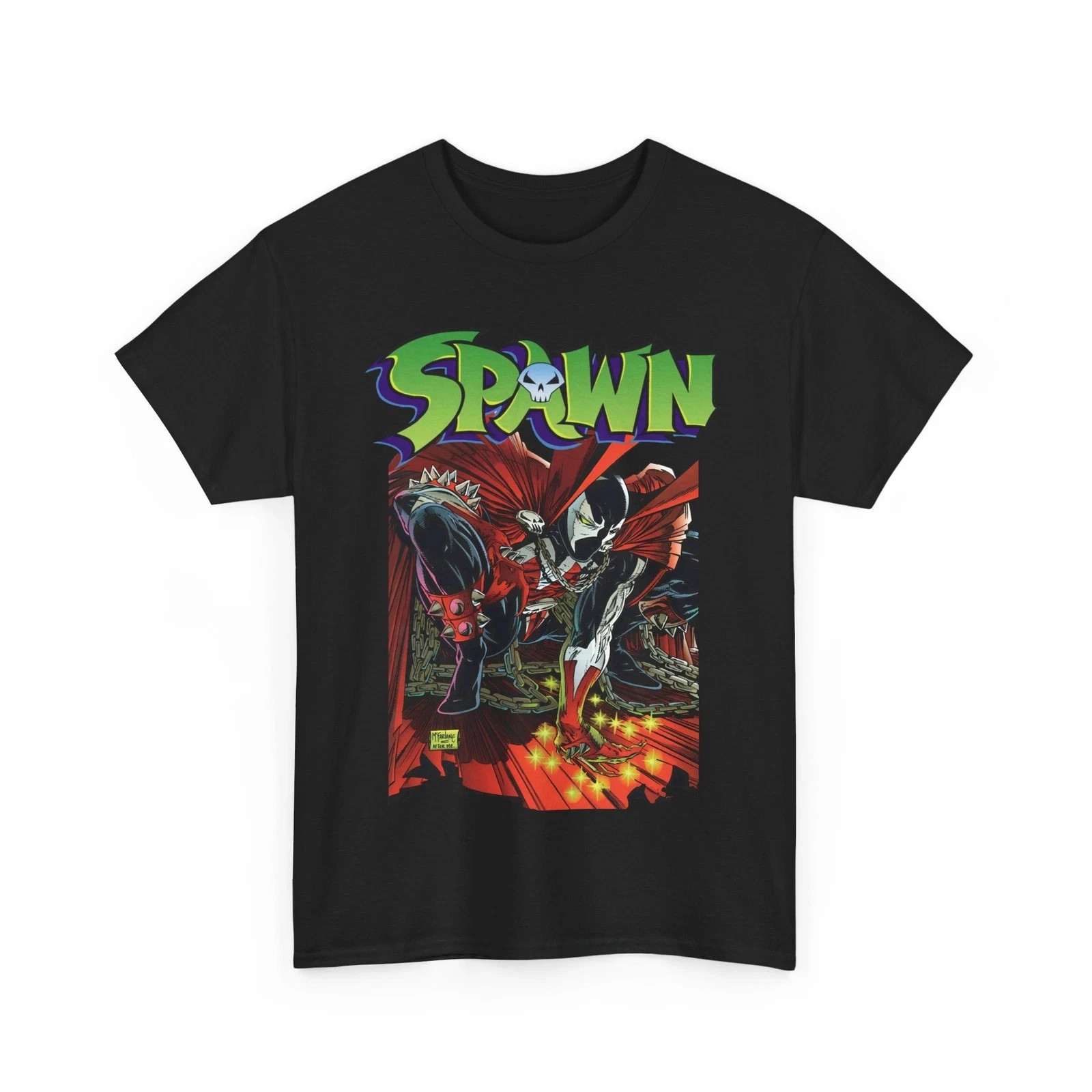 Spawn T-Shirt – Todd McFarlane Art – Image Comics Series