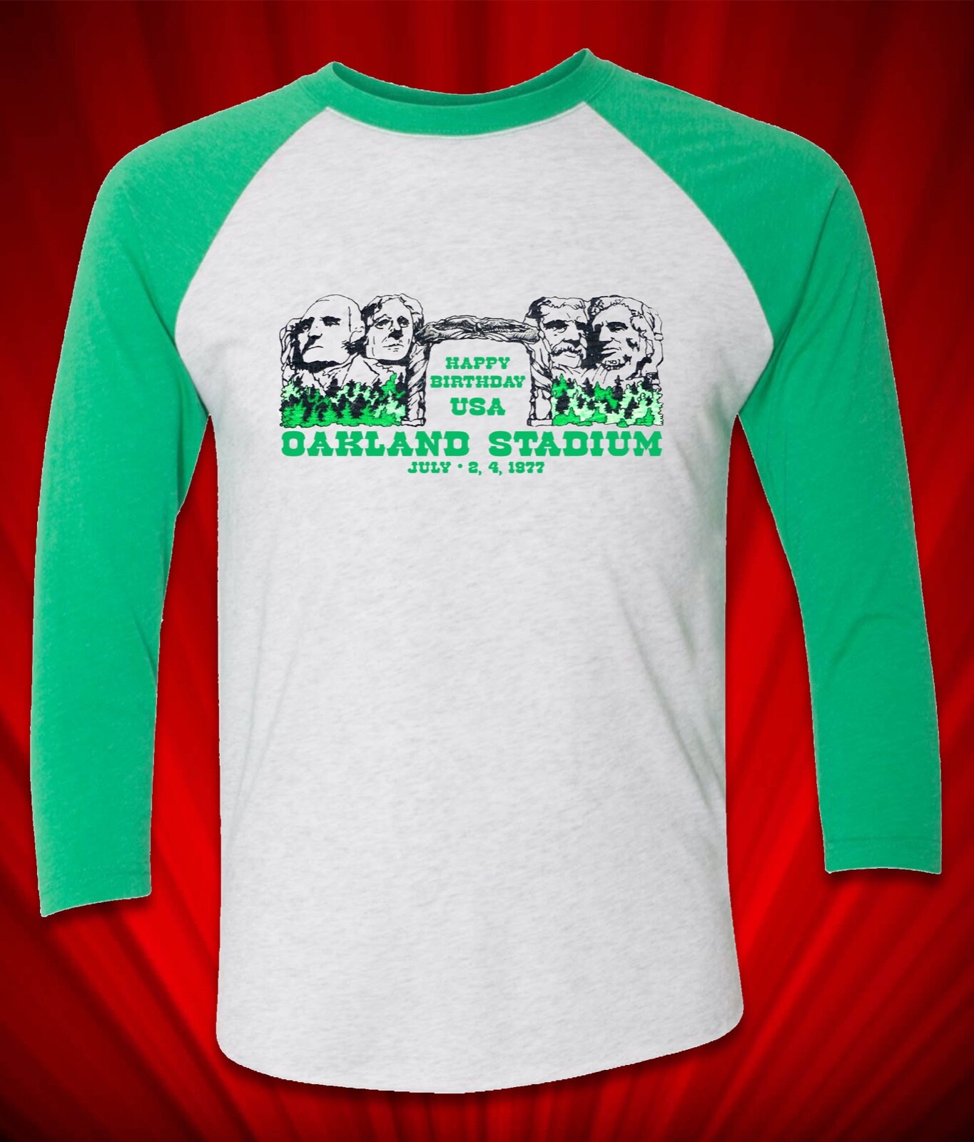 Day on the Green Oakland July 1977 Tour jersey T-SHIRT