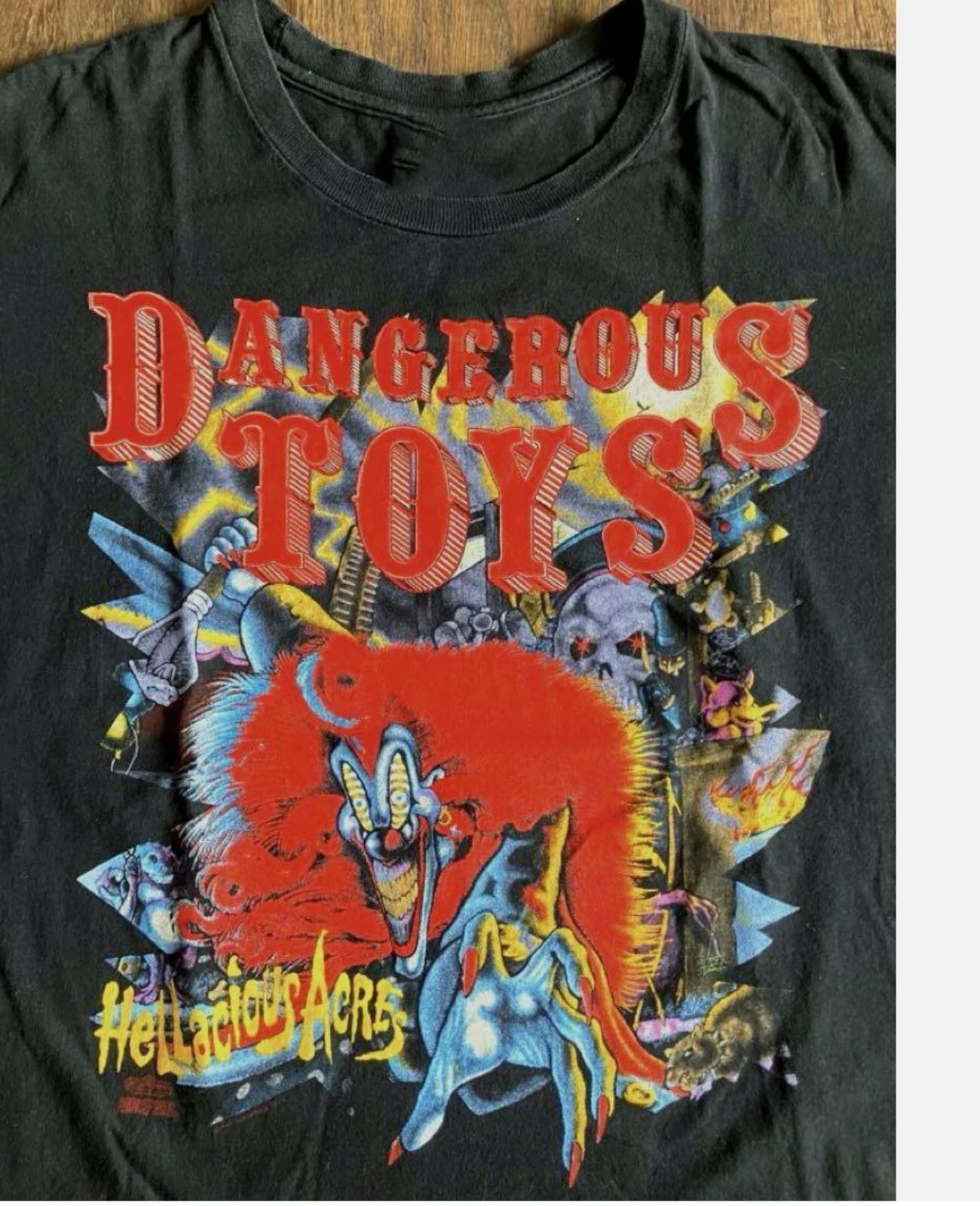 DANGEROUS TOYS T-shirt Rare! Adult S-5XL