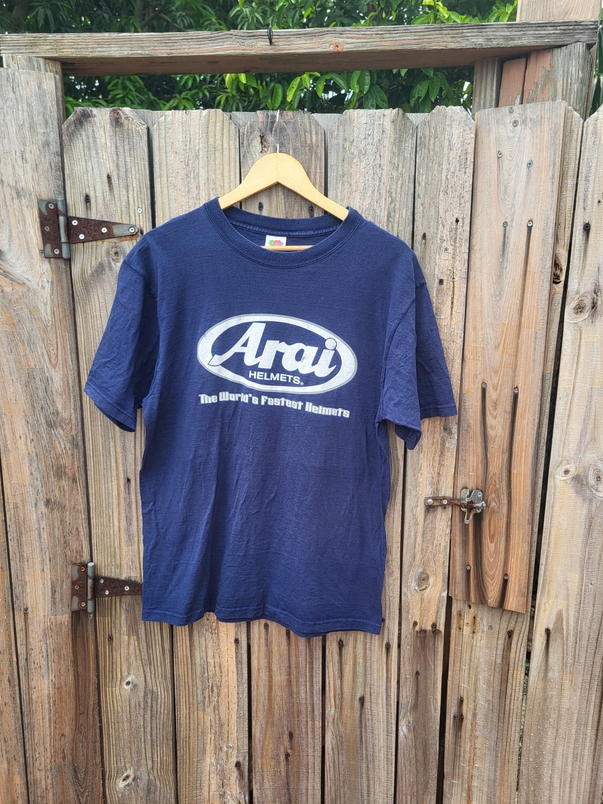 Vintage 90s Arai Racing Helmets Shirt Size Large