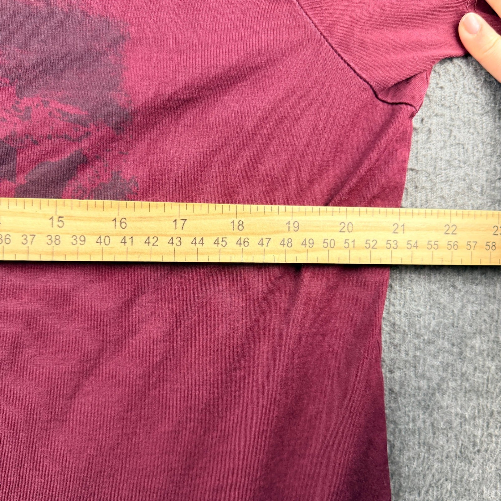 Murano Liquid Luxury Slim Fit TShirt Men’s XL Burgundy Golden Gate Bridge Cotton