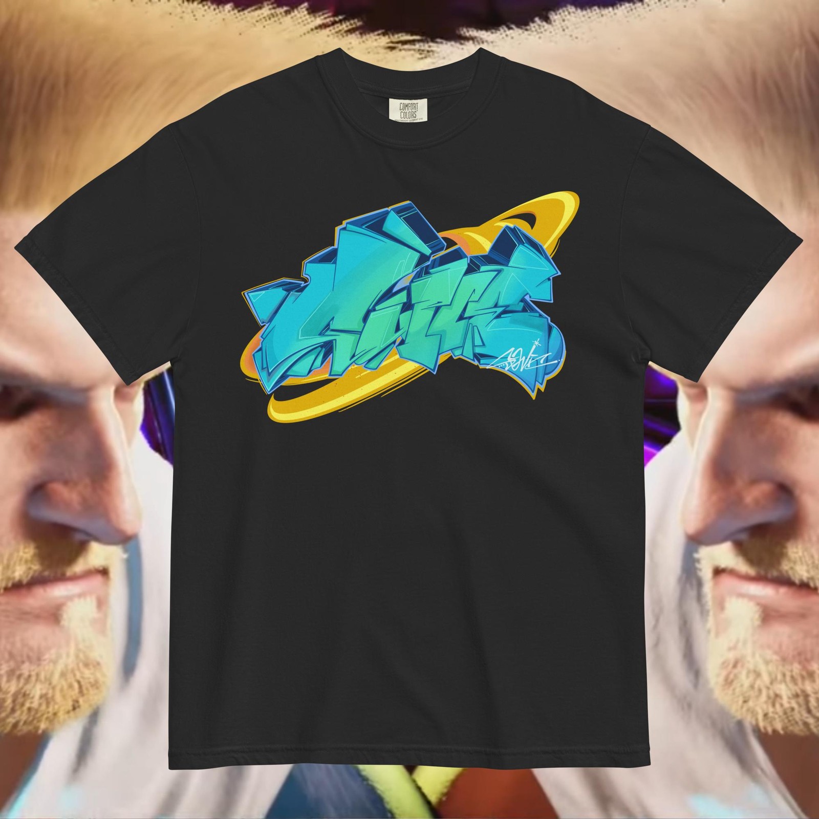Street Fighter 6 Guile Graffiti Heavyweight Shirt – Fiend NYC