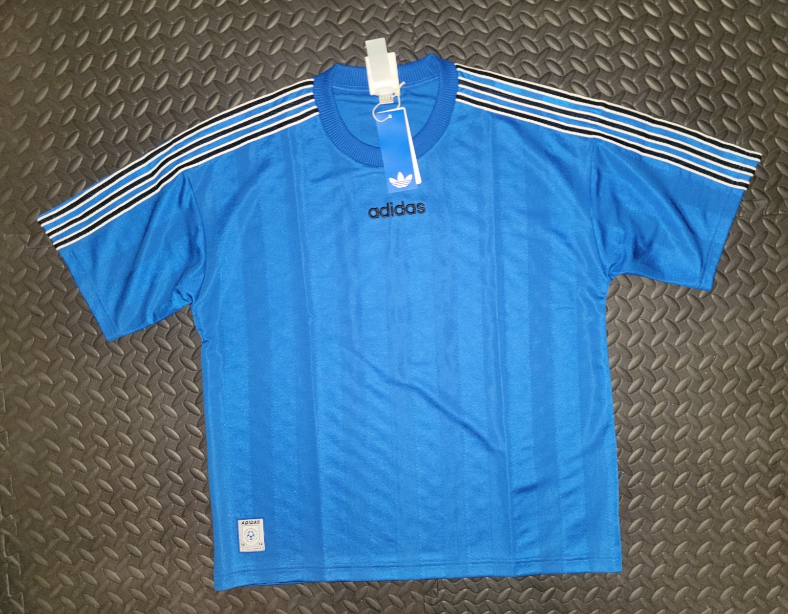 NEW MEN’S ADIDAS ORIGINALS TREFOIL RETRO 90’S SHIRT JERSEY ~SIZE XL #JX3069