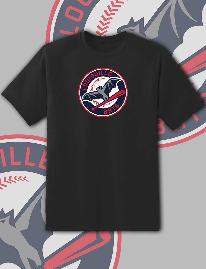 Louisville Bats logo Milb T Shirt Youth M – Adult 6XL Fast Ship!