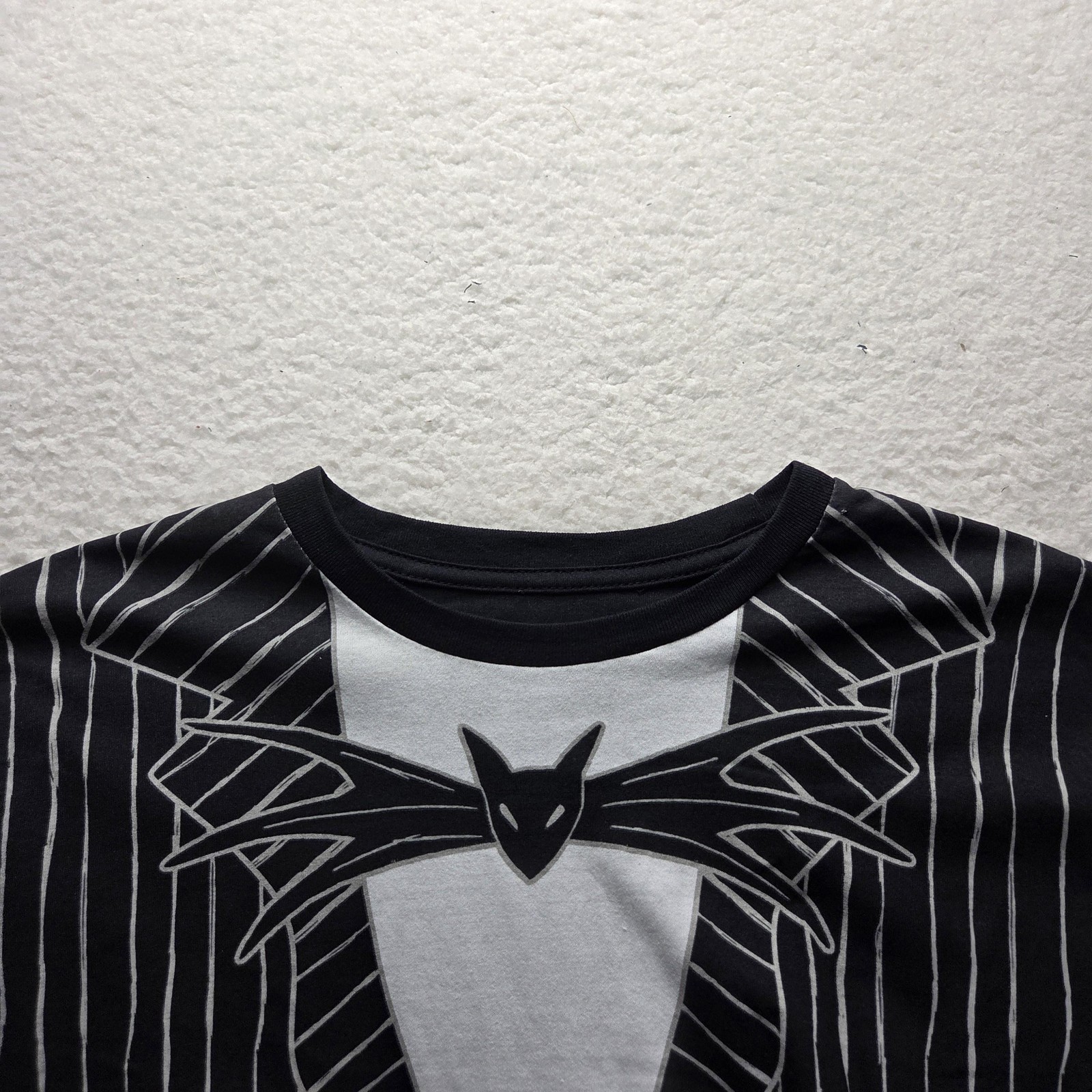 Disney Shirt Mens Large Black Nightmare Before Christmas Jack Skellington Tee