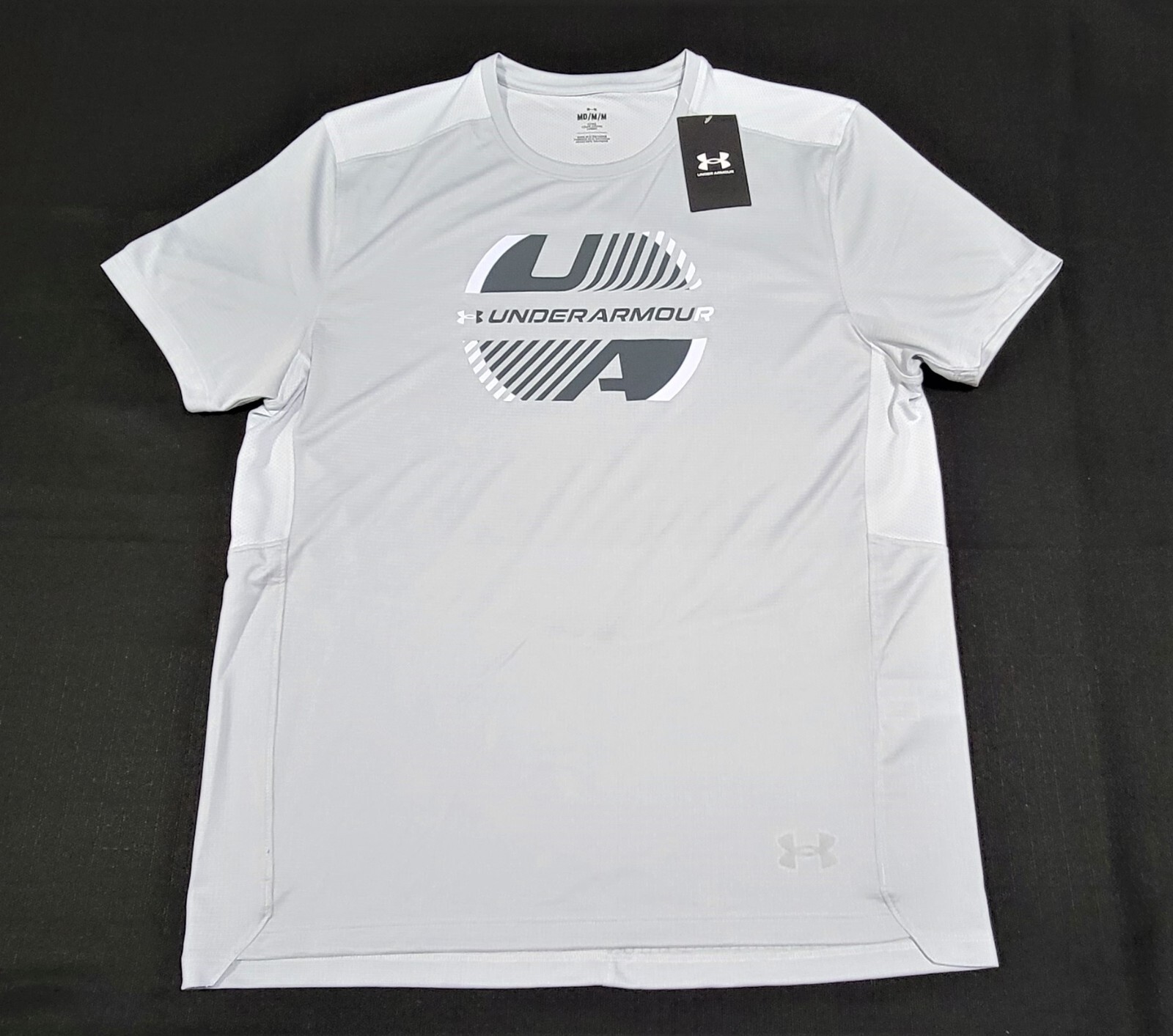 Under Armour Speed Stride 2.0 T-Shirt Men’s Running Shirt Gray 1376991-014