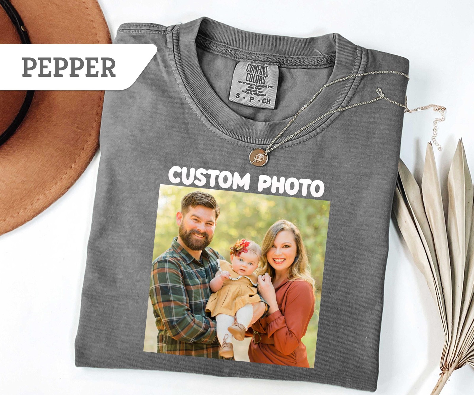 Comfort ColorsCustom Photo Shirt, Personalized T-Shirt, Custom Picture Tshirt