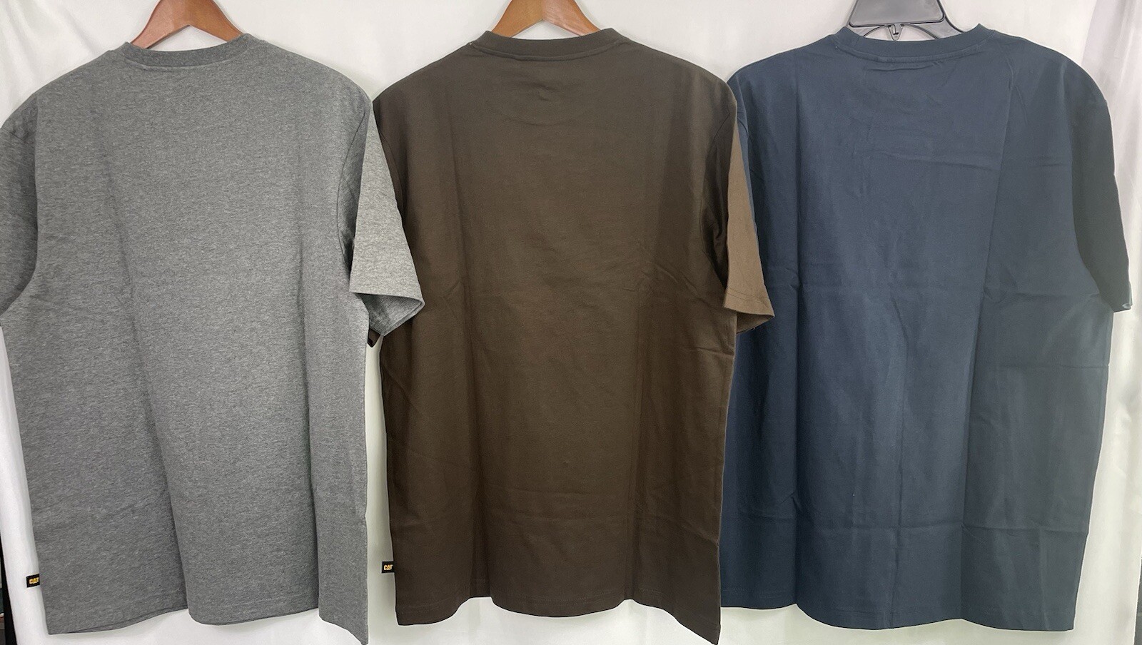 Caterpillar Relaxed Fit Short Sleeve T-Shirt Blue, Gray or Brown NWT