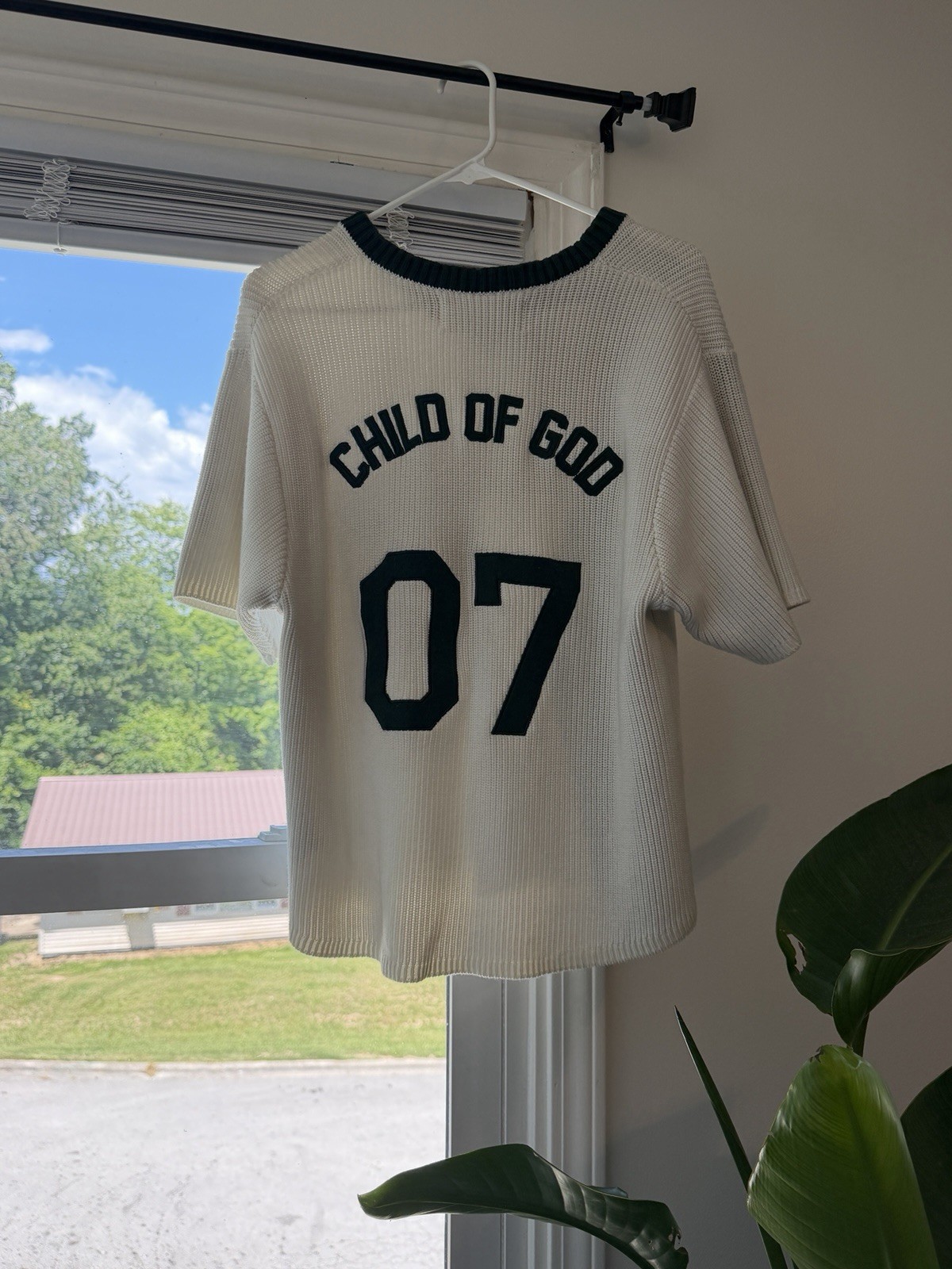 Forrest Frank X Not Yet Home White/Green Knitted Jersey Christian Wear
