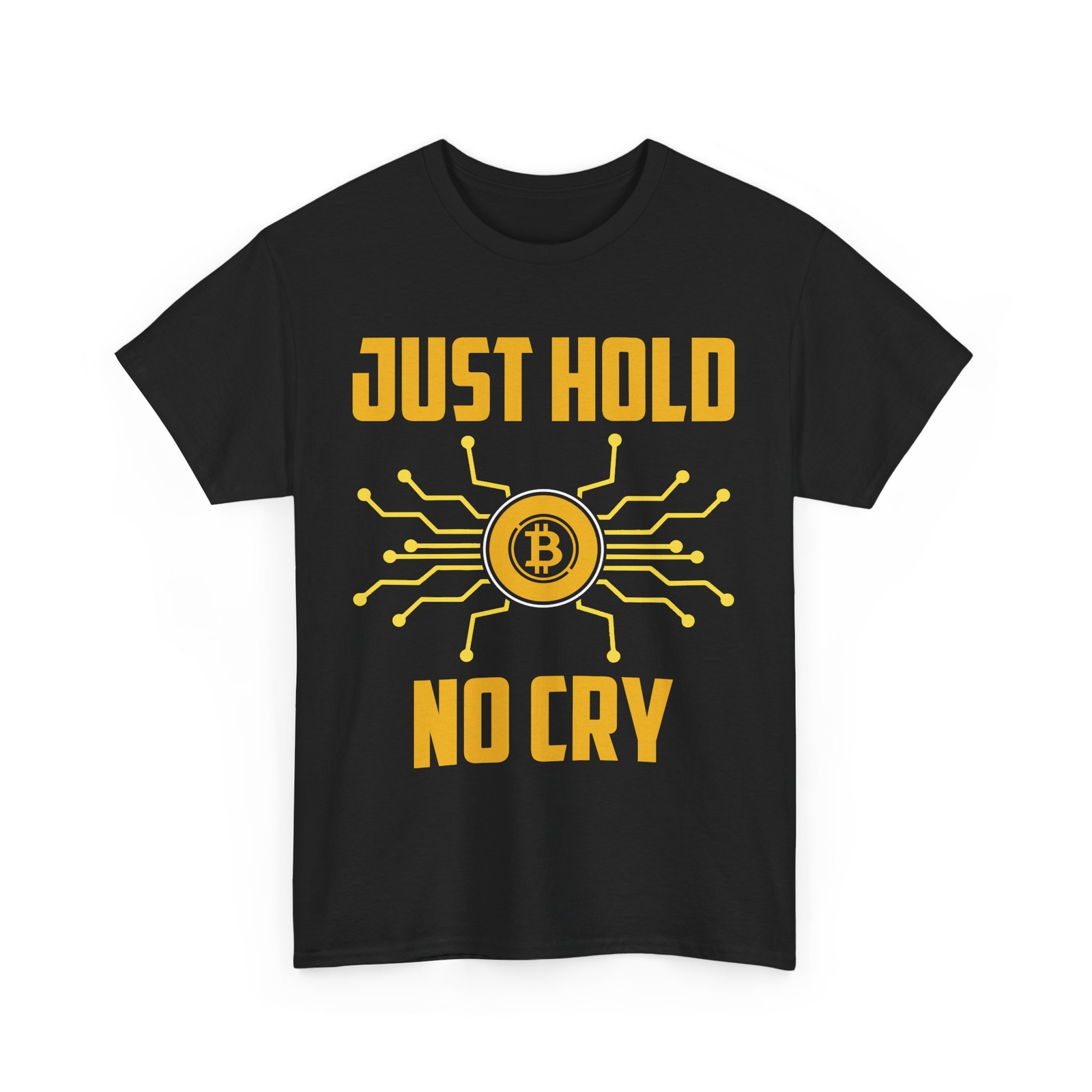 Crypto Millionaire T-Shirt – Funny Bitcoin Trader Blockchain BTC Tee