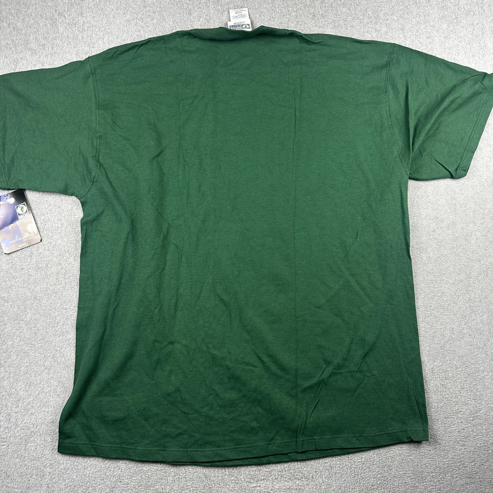 Vintage Discus Athletic Shirt Mens XL Green Cotton Crew Neck Blank Tee 90s