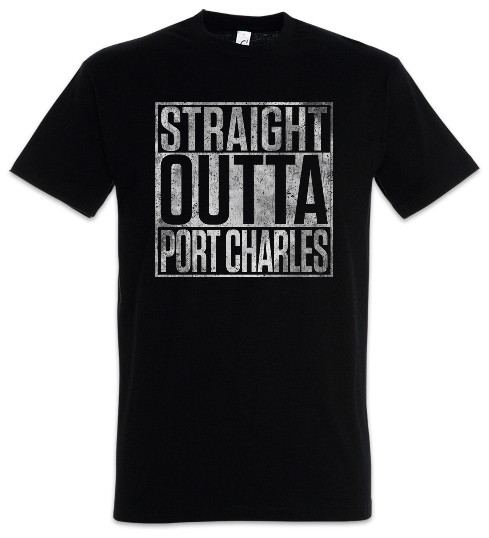 Straight Outta Port Charles T-Shirt General Fun GH Hospital Alliances Dr. Steve